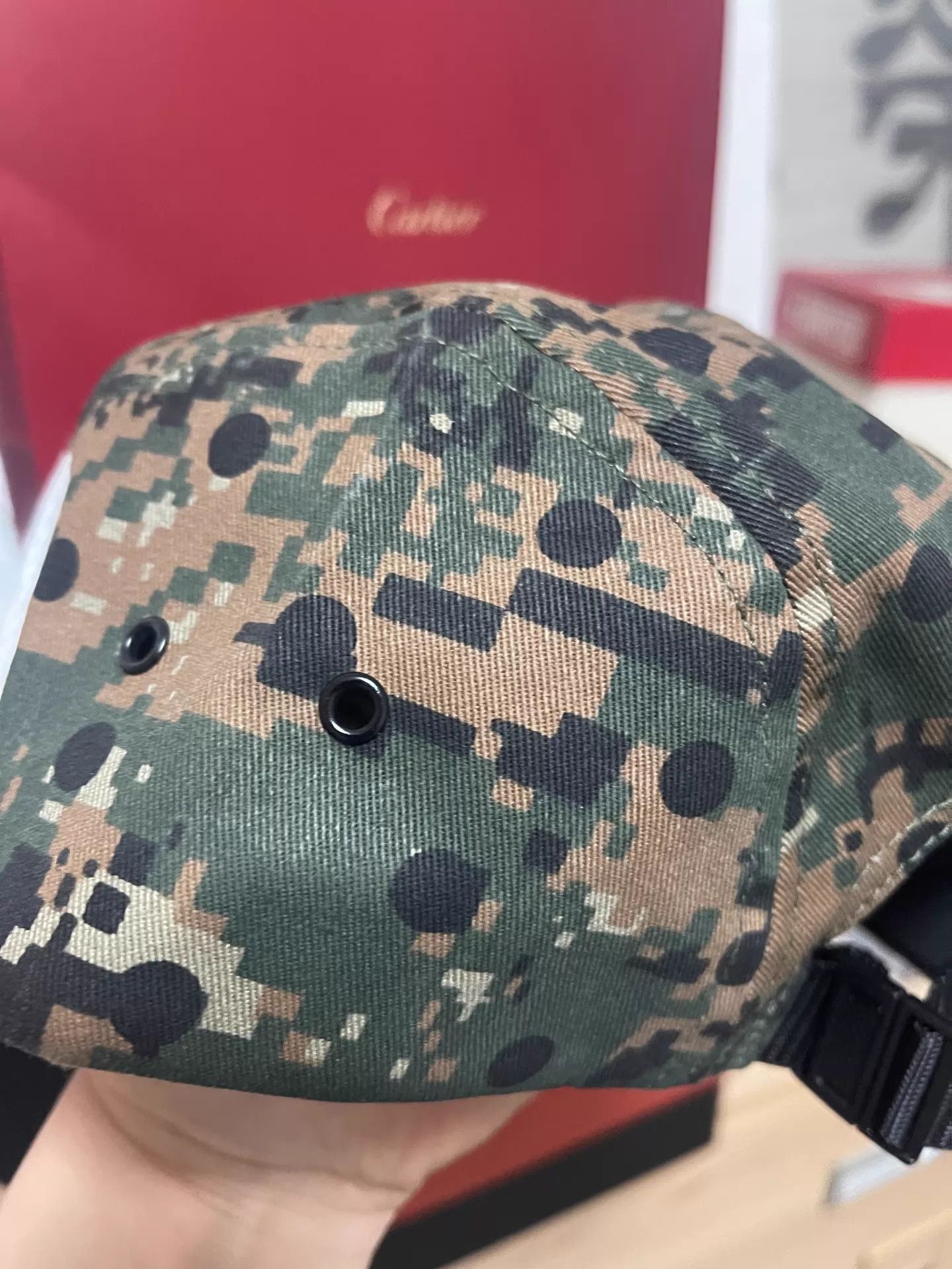 Supreme Camo Polka Dot Camp Cap Size ONE SIZE - 2 Thumbnail