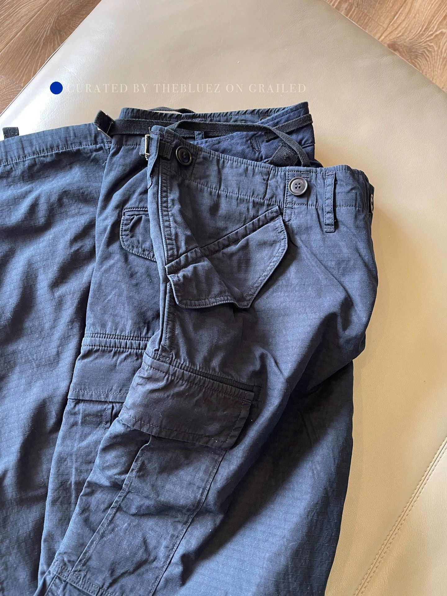 Visvim Jumbo Eiger Sanction Casual Pants in Navy Size US 32 / EU 48 - 7 Thumbnail