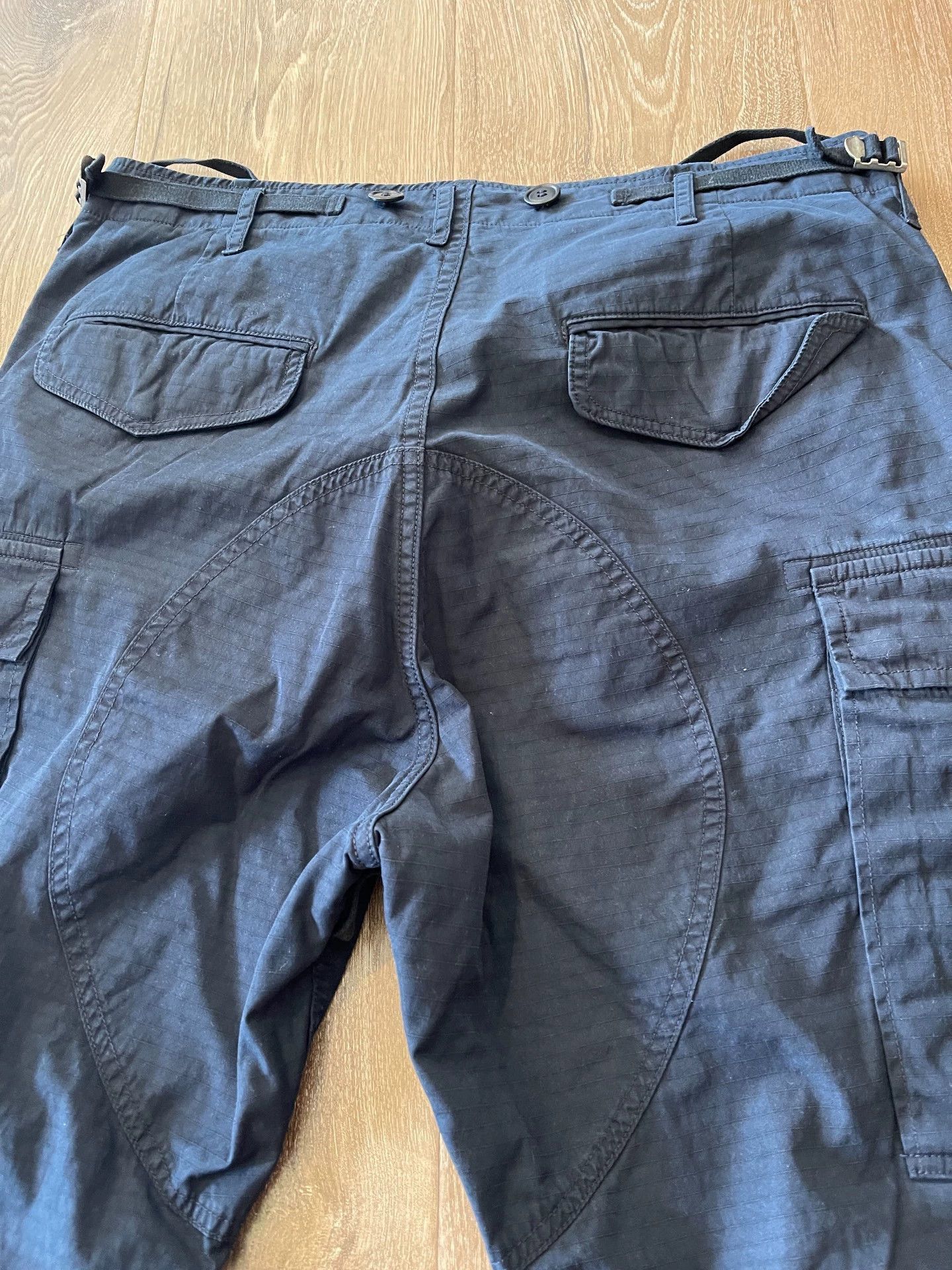 Visvim Jumbo Eiger Sanction Casual Pants in Navy Size US 32 / EU 48 - 2 Thumbnail