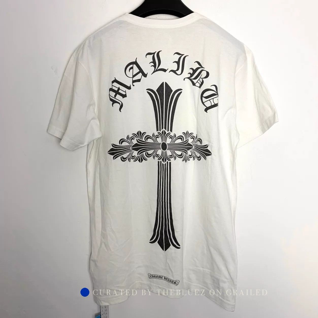 Chrome Hearts Rare Short Sleeve Dagger Tee in White Size US L / EU 52-54 / 3 - 2 Thumbnail