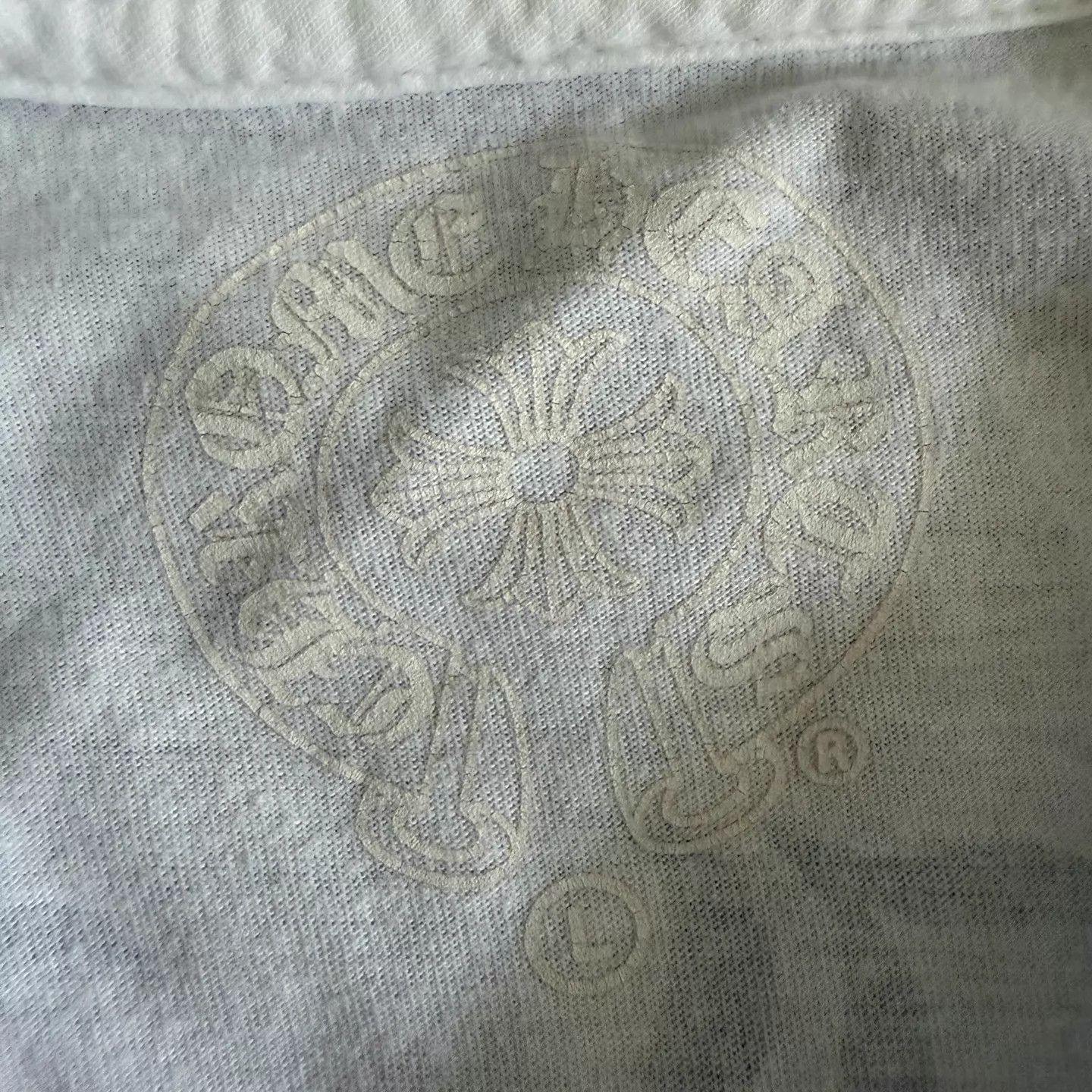 Chrome Hearts Rare Short Sleeve Dagger Tee in White Size US L / EU 52-54 / 3 - 3 Thumbnail