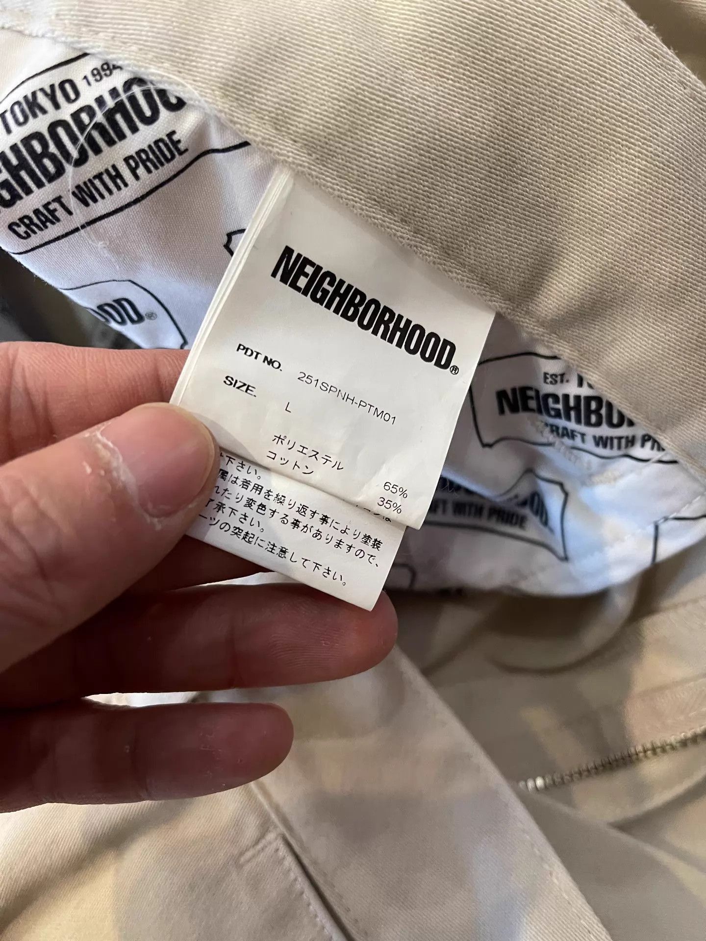Neighborhood Off-White Wide Pants, Size 34 Size US 34 / EU 50 - 5 Thumbnail