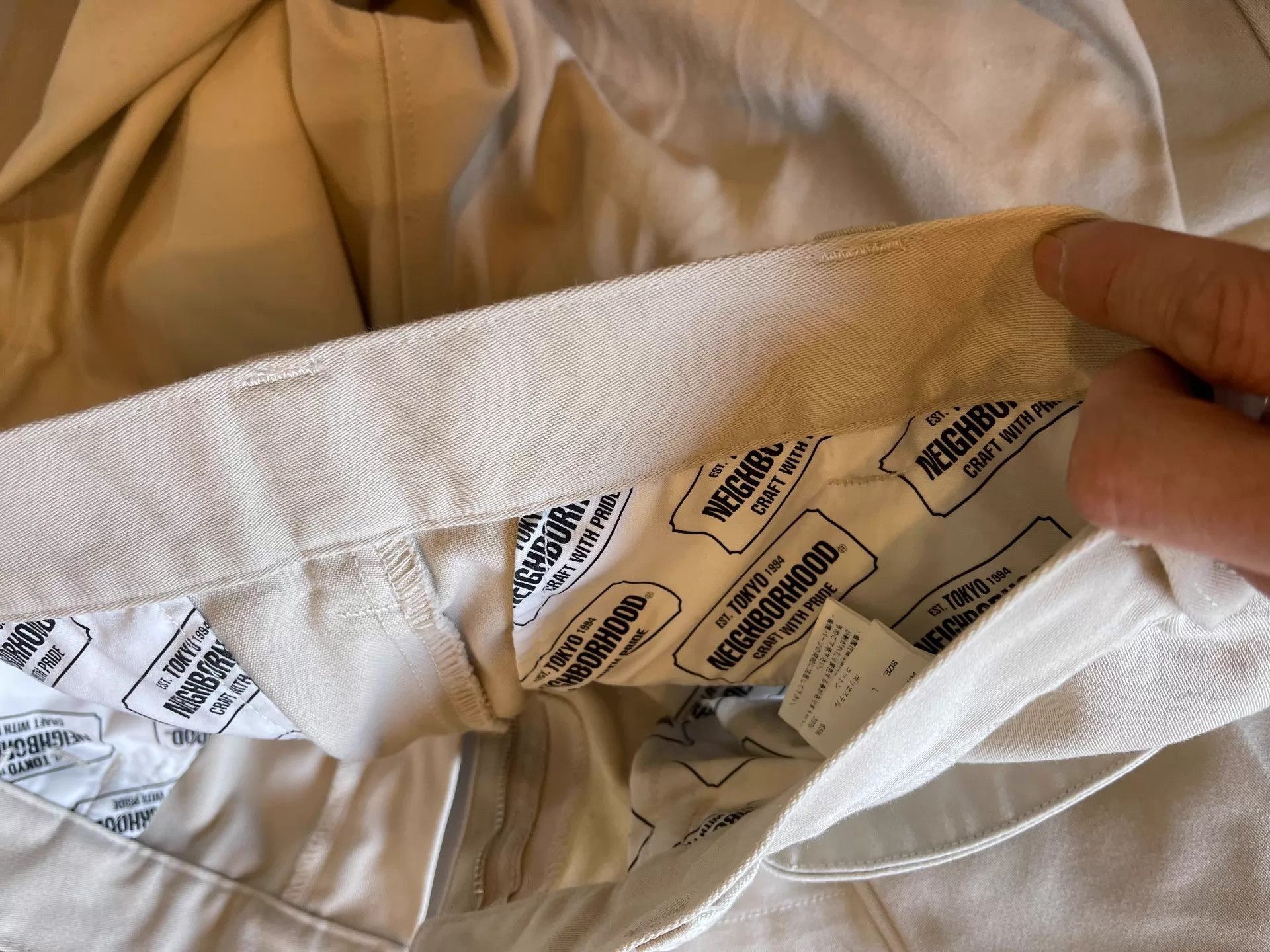 Neighborhood Off-White Wide Pants, Size 34 Size US 34 / EU 50 - 9 Thumbnail