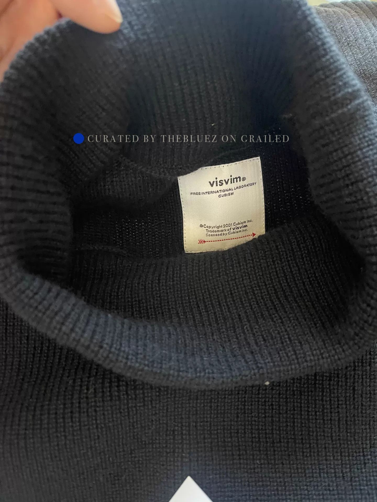 Visvim Cashmere Turtleneck Sweater in Black Size US L / EU 52-54 / 3 - 7 Thumbnail