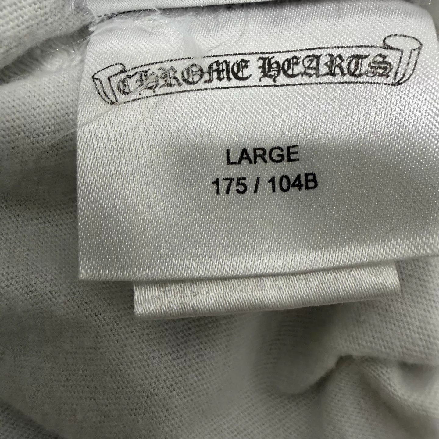 Chrome Hearts White Horseshoe Long Sleeve Tee Size US L / EU 52-54 / 3 - 5 Thumbnail