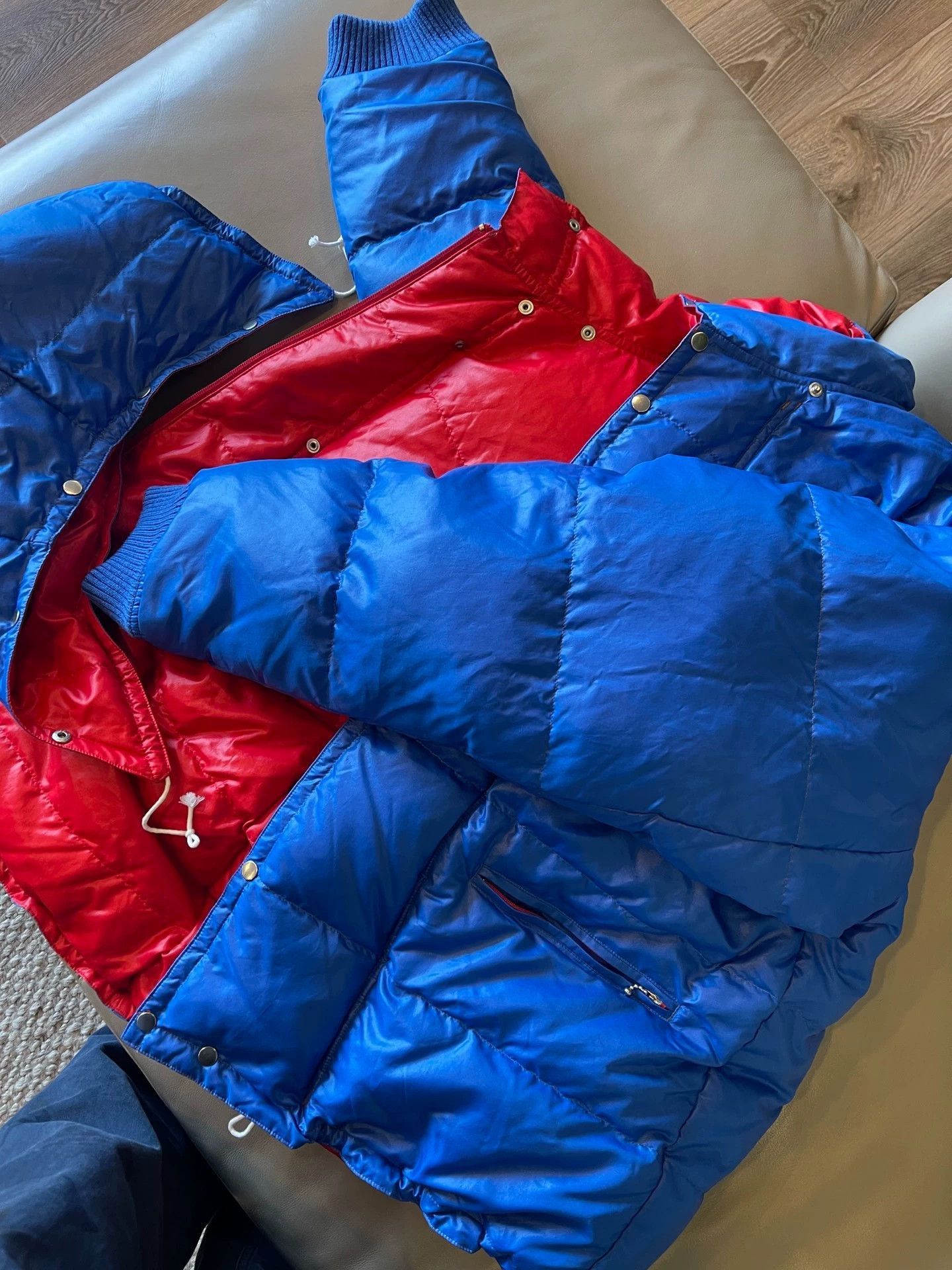 A.PRESSE Multi-Color Desmaison Down Jacket Size US L / EU 52-54 / 3 - 4 Thumbnail