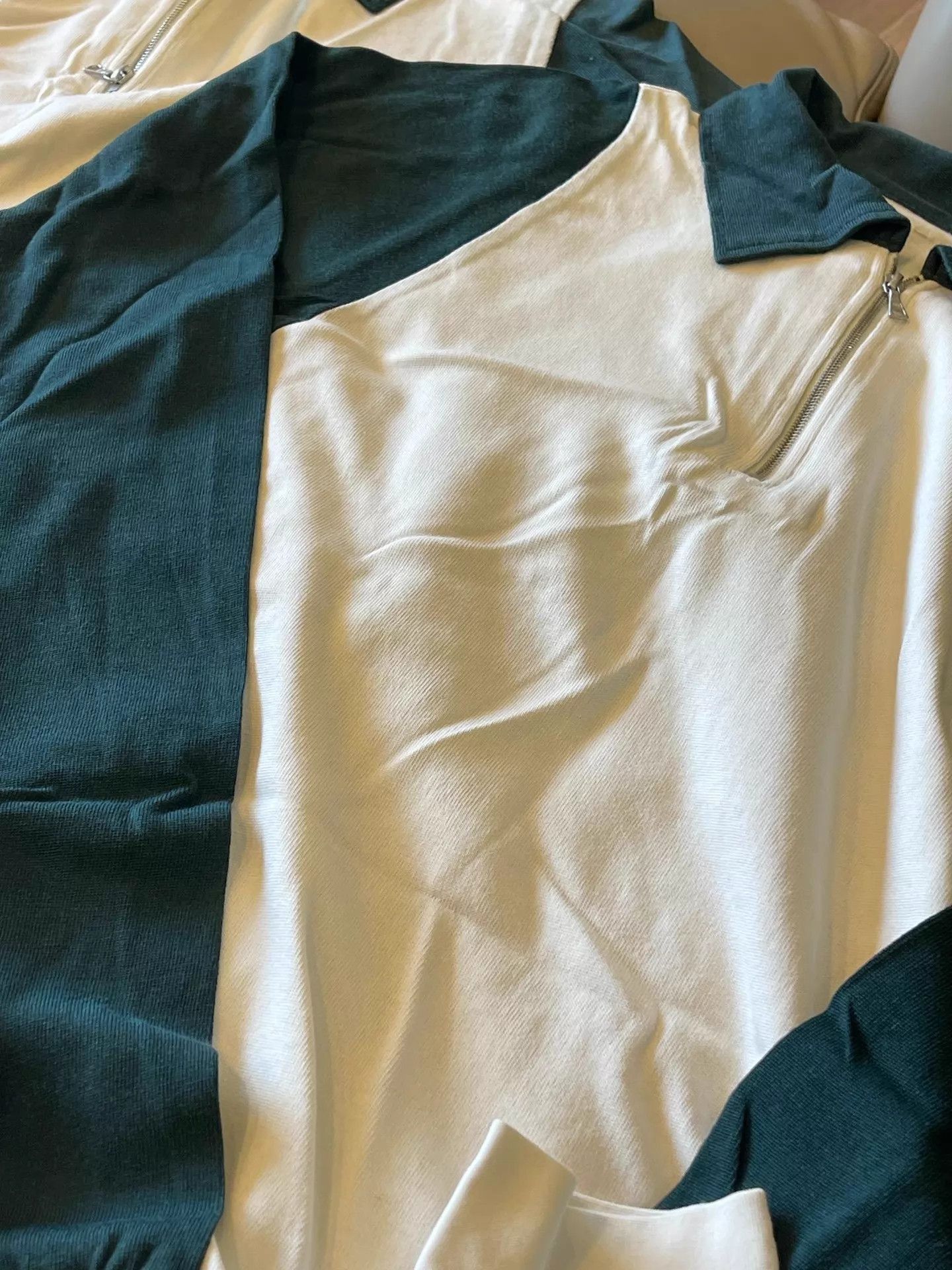 Visvim Colorblock Long Sleeve Zip Polo Tee Size US M / EU 48-50 / 2 - 9 Thumbnail