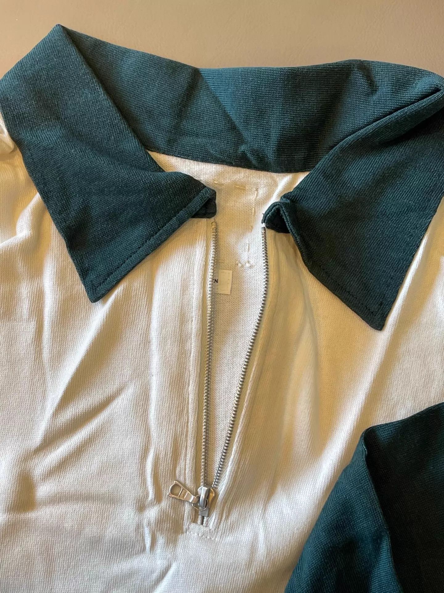 Visvim Colorblock Long Sleeve Zip Polo Tee Size US M / EU 48-50 / 2 - 2 Thumbnail