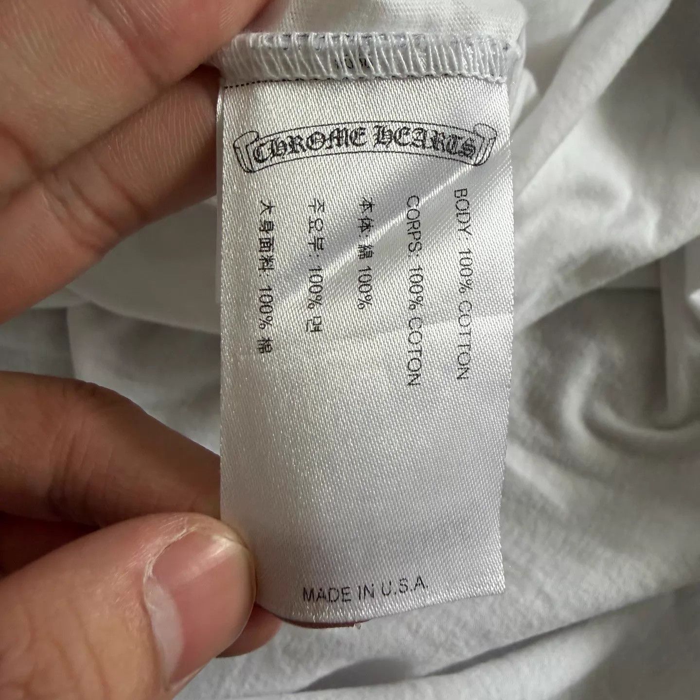 Chrome Hearts Limited Edition White Short Sleeve Tee Size US XXL / EU 58 / 5 - 4 Thumbnail