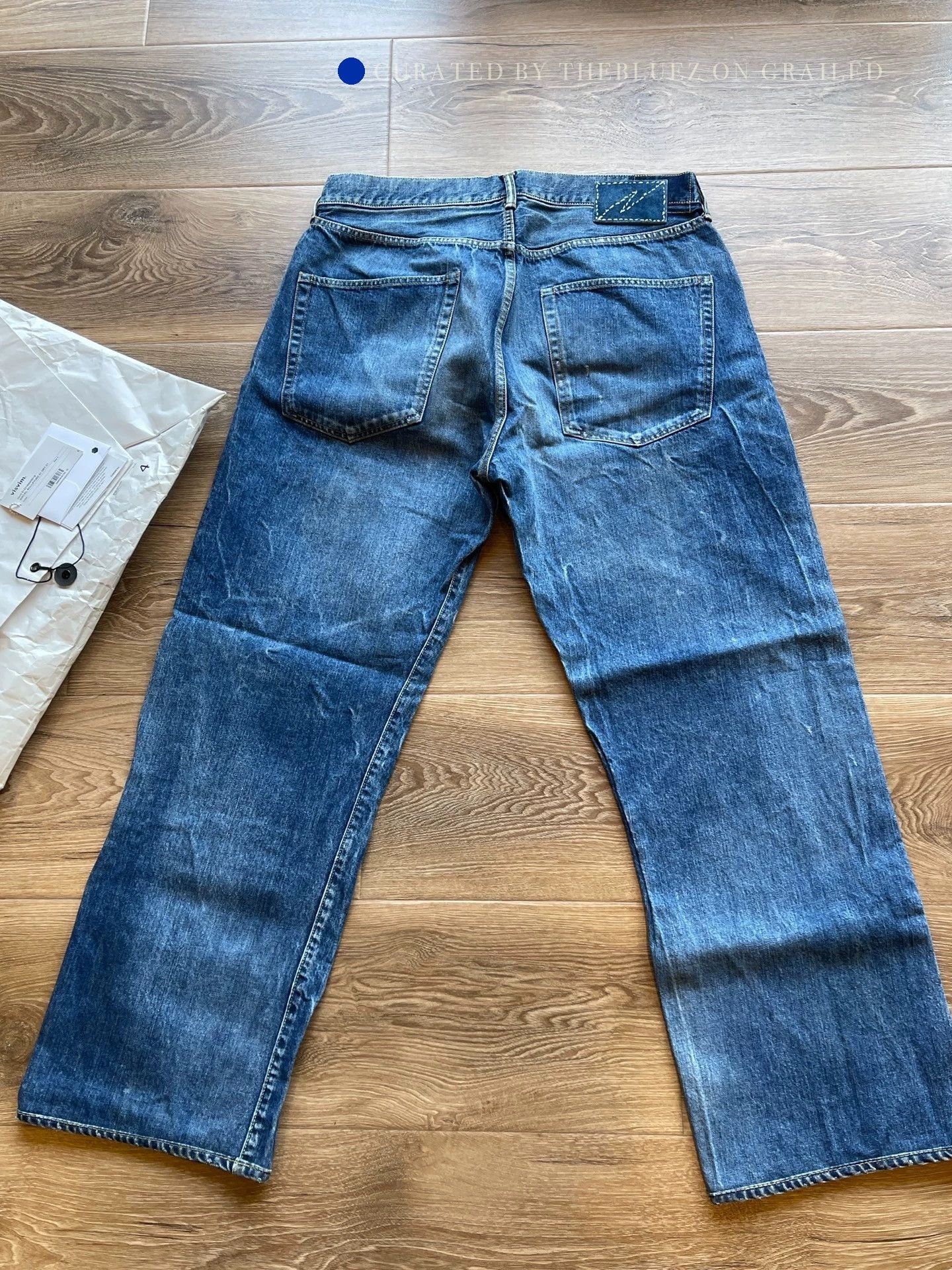 Visvim Premium Wash Blue Jeans Size 36 Size US 36 / EU 52 - 2 Thumbnail