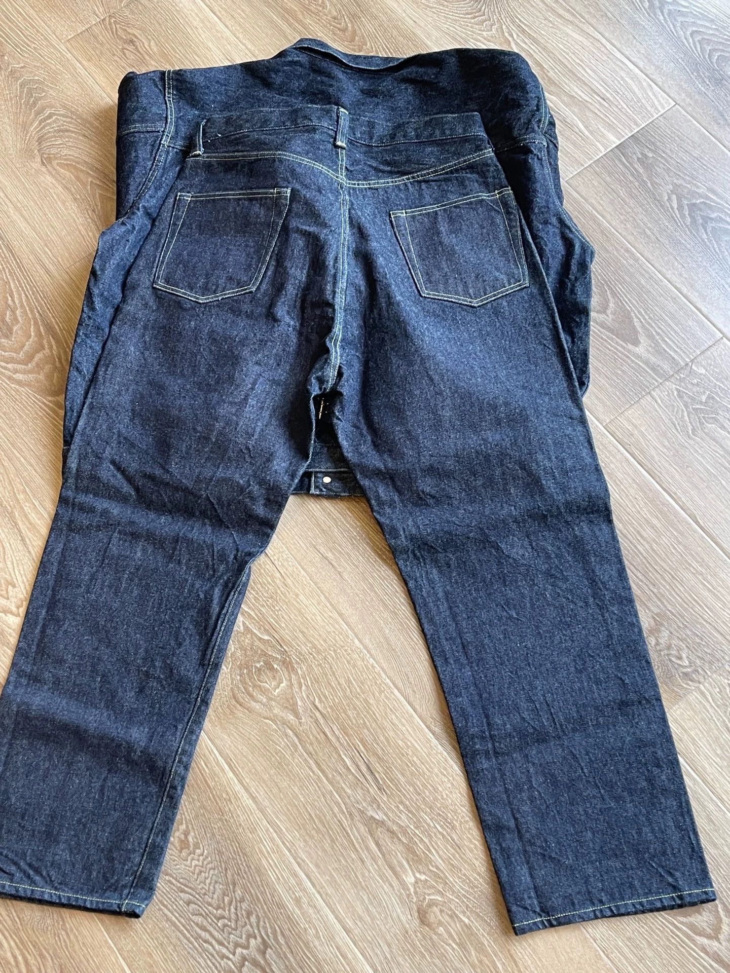 A.PRESSE Classic 1st Type Indigo Denim Jacket Size US M / EU 48-50 / 2 - 8 Thumbnail