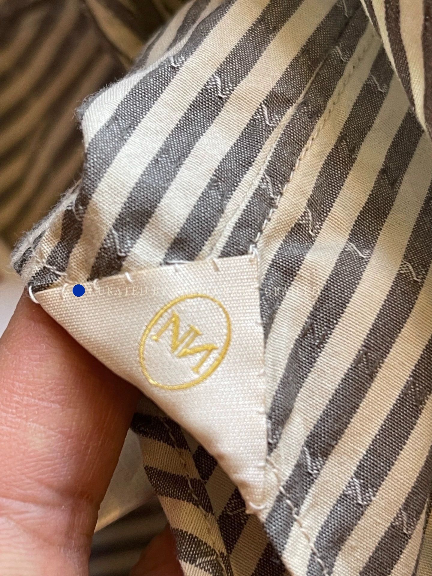 Niceness Striped N-embroidered Long Sleeve Shirt Size US M / EU 48-50 / 2 - 6 Thumbnail