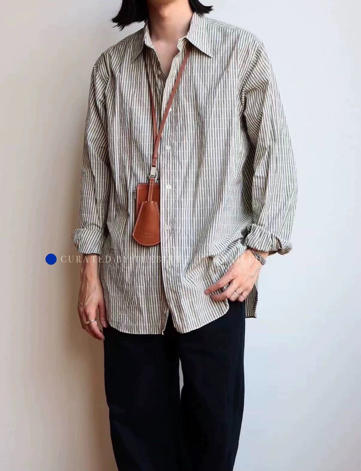 Niceness Striped N-embroidered Long Sleeve Shirt Size US M / EU 48-50 / 2 - 9 Thumbnail