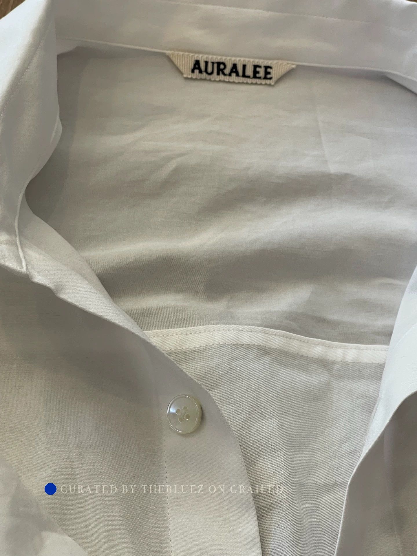 Auralee Oversized Washed Finx Twill Shirt Size US XXL / EU 58 / 5 - 7 Thumbnail