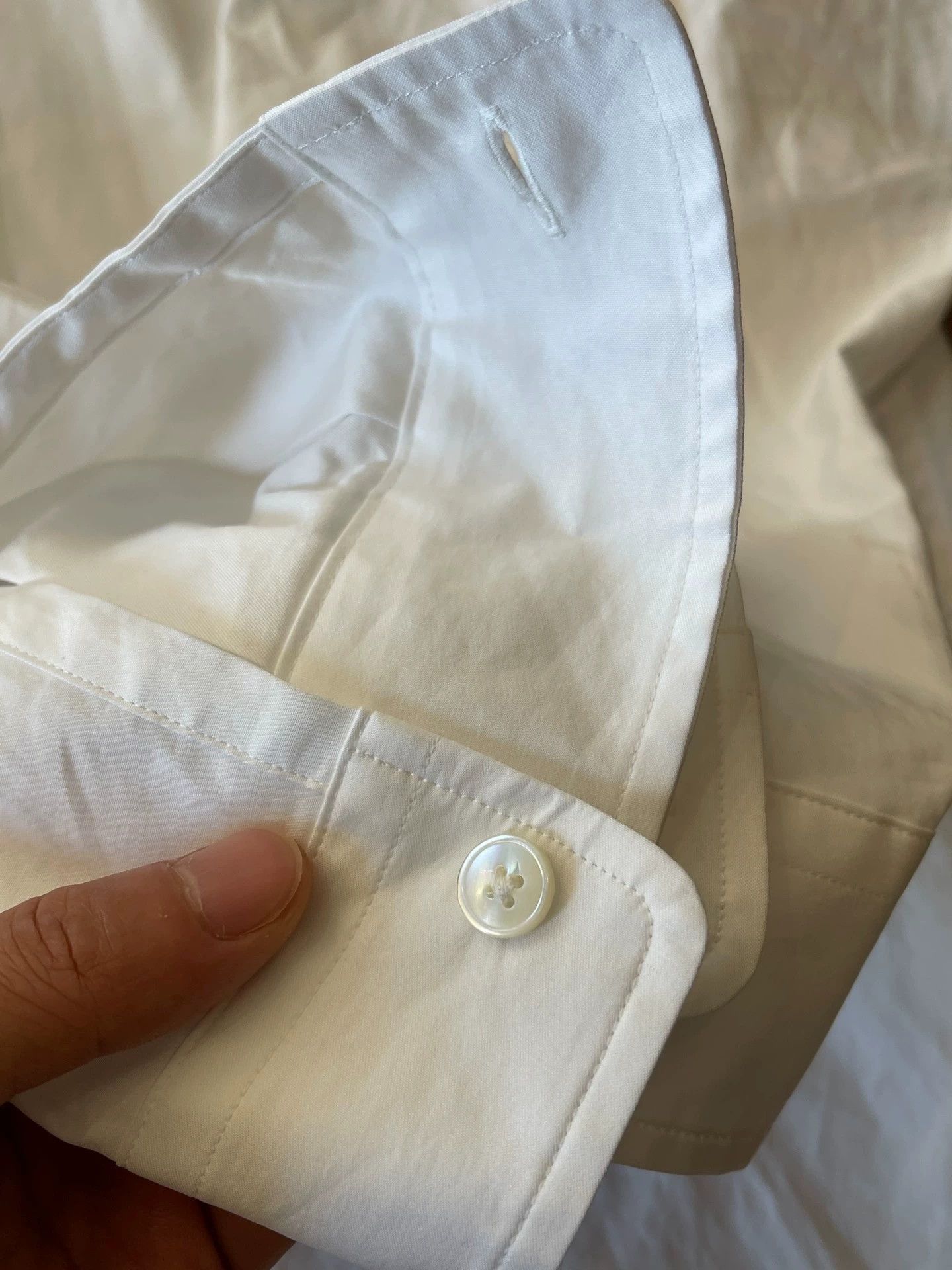 Auralee Oversized Washed Finx Twill Shirt Size US XXL / EU 58 / 5 - 6 Thumbnail