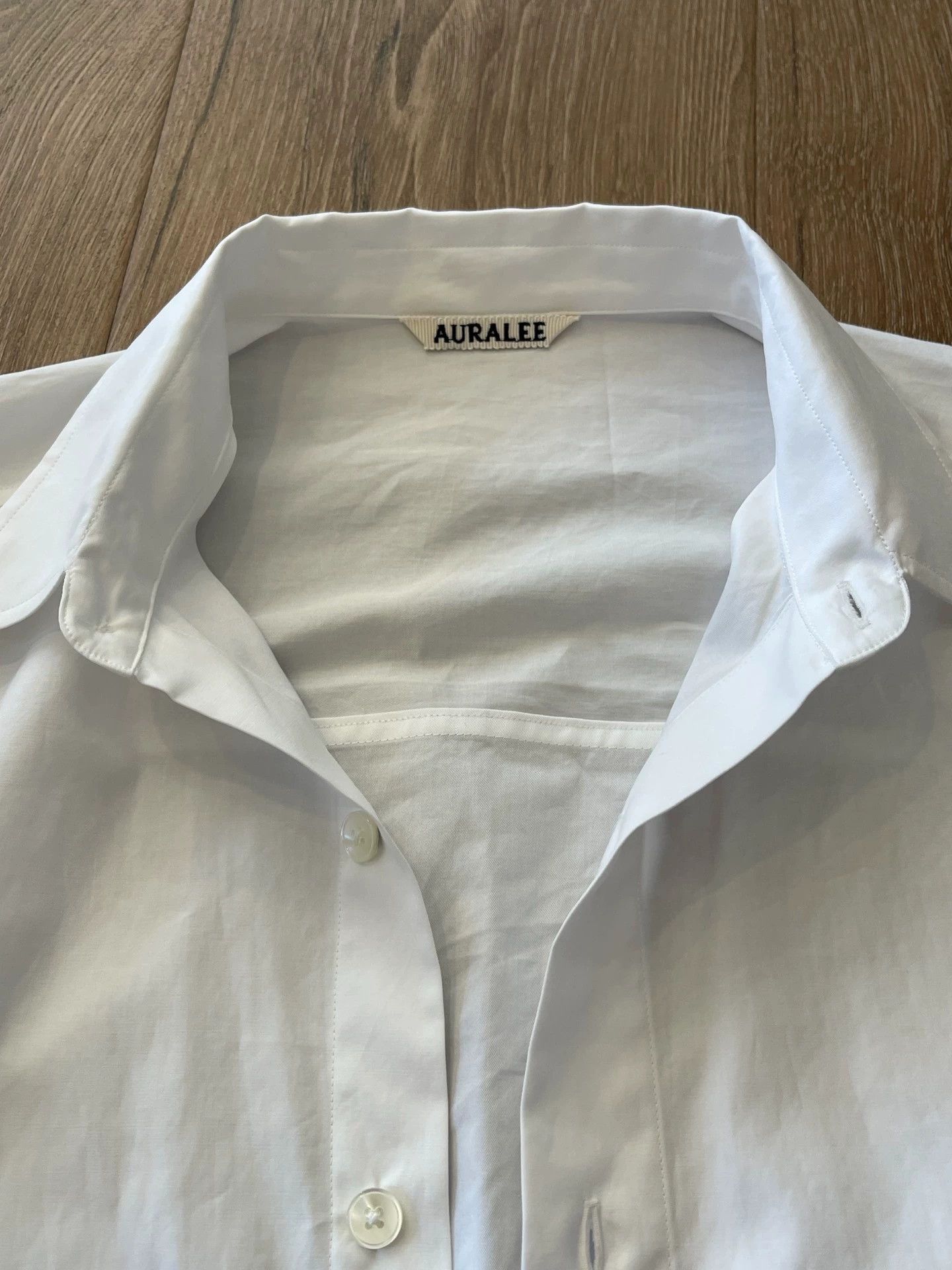 Auralee Oversized Washed Finx Twill Shirt Size US XXL / EU 58 / 5 - 2 Thumbnail