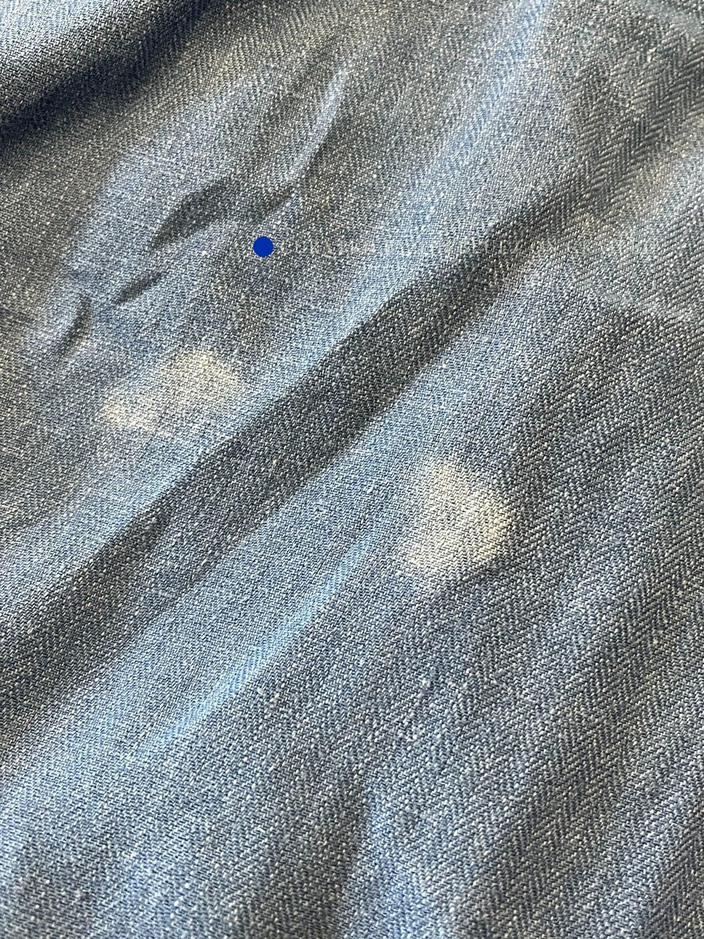 Porter Classic Washed Indigo Linen Button-Up Size US M / EU 48-50 / 2 - 9 Thumbnail
