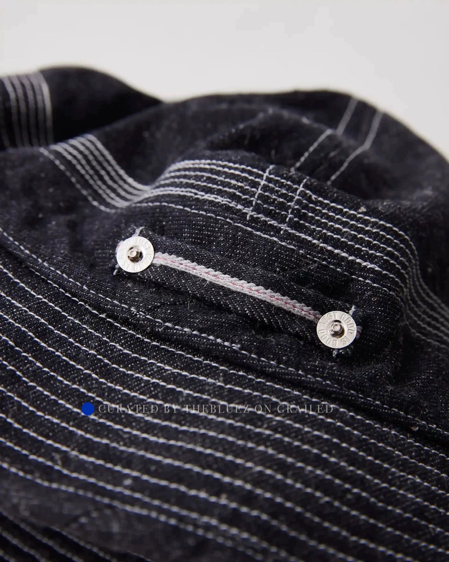 Niceness Stylish Black Bucket Hat Size ONE SIZE - 2 Thumbnail