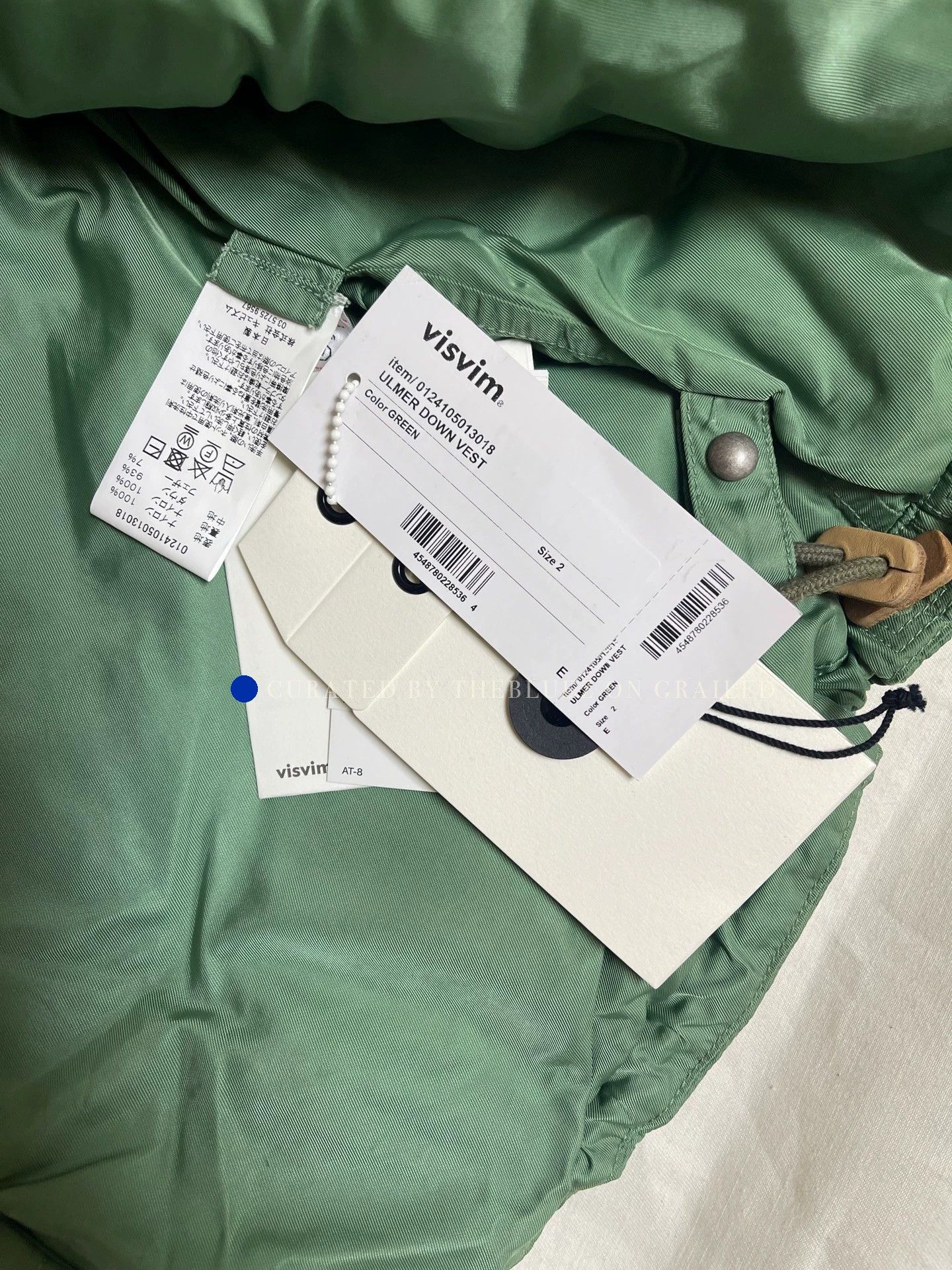 Visvim Lightweight Down Vest in Green Size US M / EU 48-50 / 2 - 4 Thumbnail
