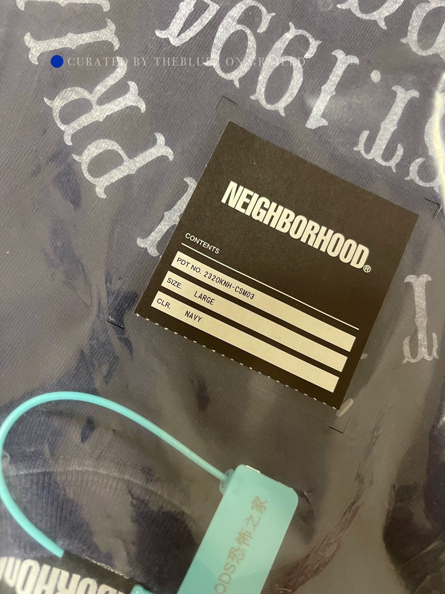 Neighborhood Distressed Black Long Sleeve Crewneck Size US L / EU 52-54 / 3 - 3 Thumbnail
