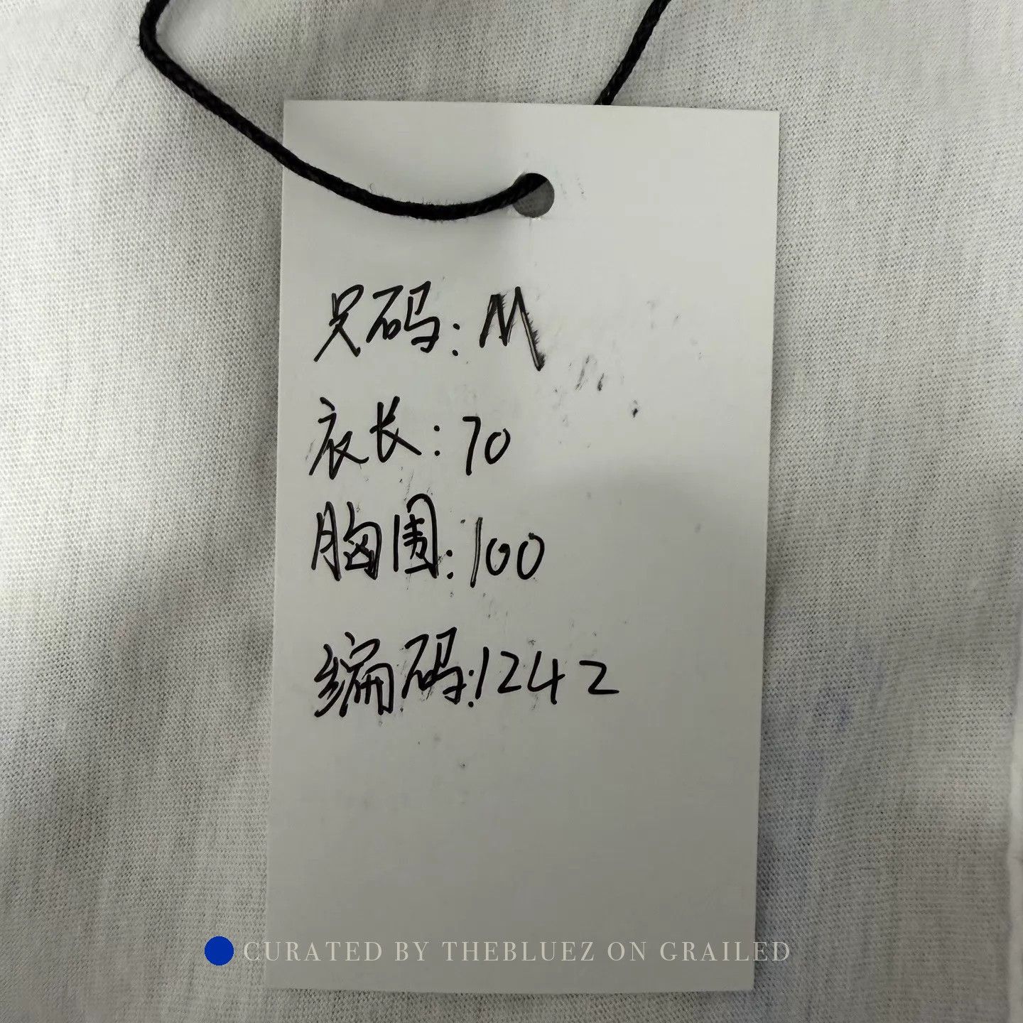 Chrome Hearts Limited Edition White Long Sleeve with Blue Details Size US M / EU 48-50 / 2 - 7 Thumbnail