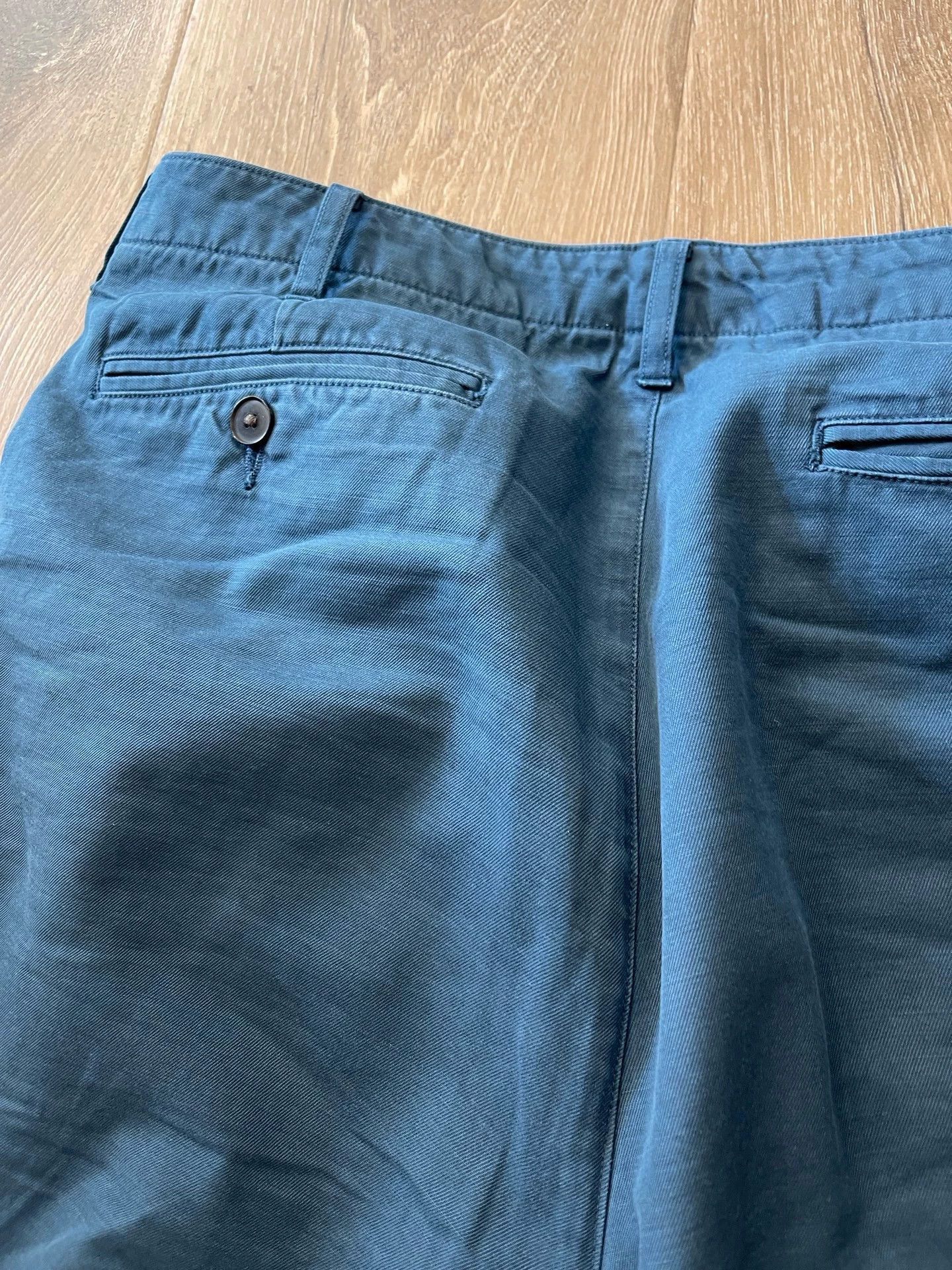 Auralee Relaxed Blue Chino Pants Size 38 Size US 38 / EU 54 - 4 Thumbnail