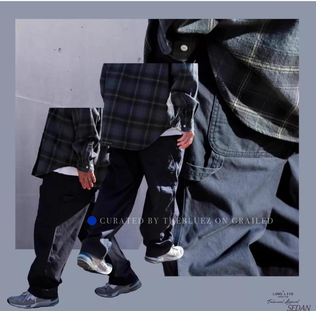 semanticdesign Blue Carpenter Easy Pants - Worn Once Size US 32 / EU 48 - 4 Thumbnail