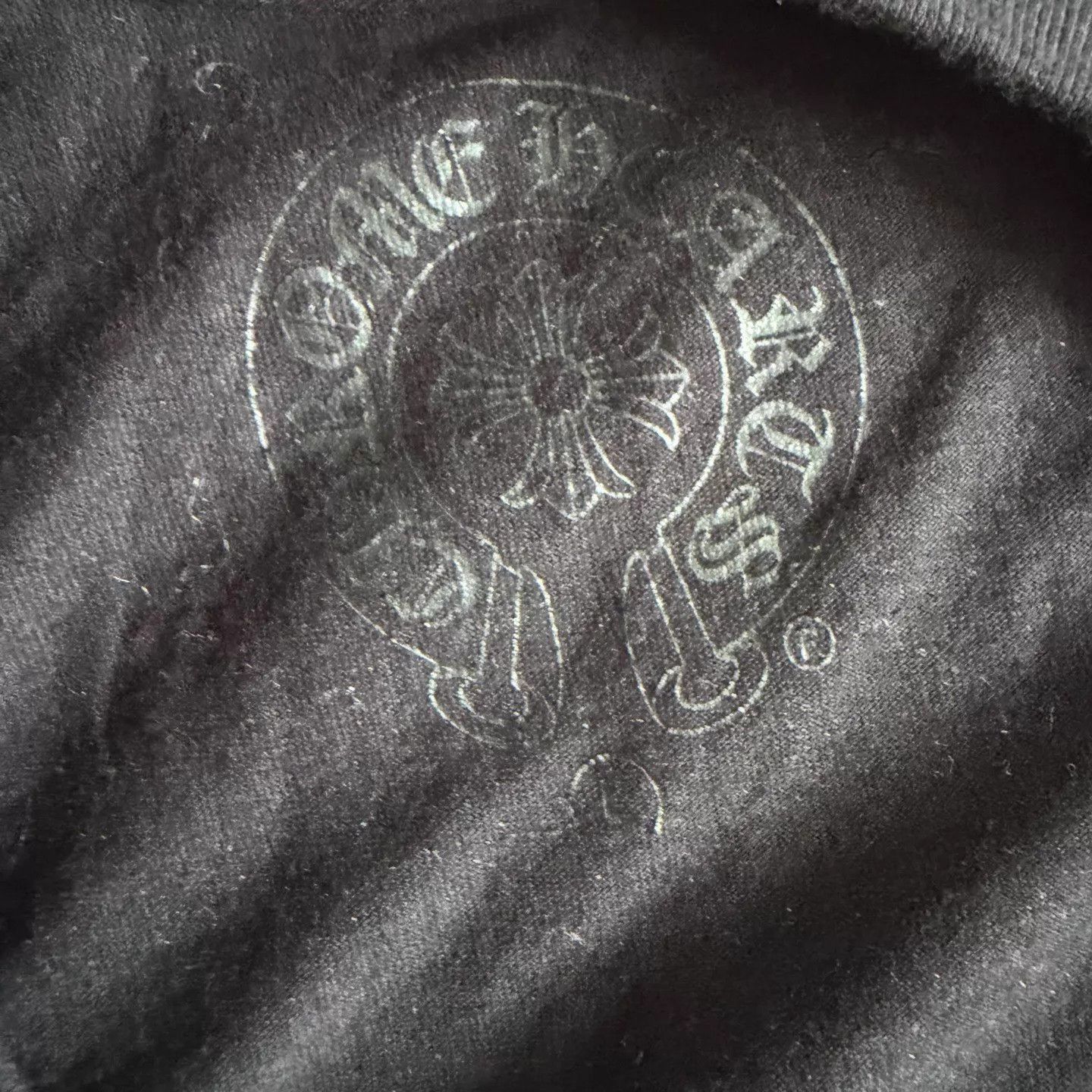 Chrome Hearts Black Scroll Phantom Cross Long Sleeve Tee Size US L / EU 52-54 / 3 - 3 Thumbnail