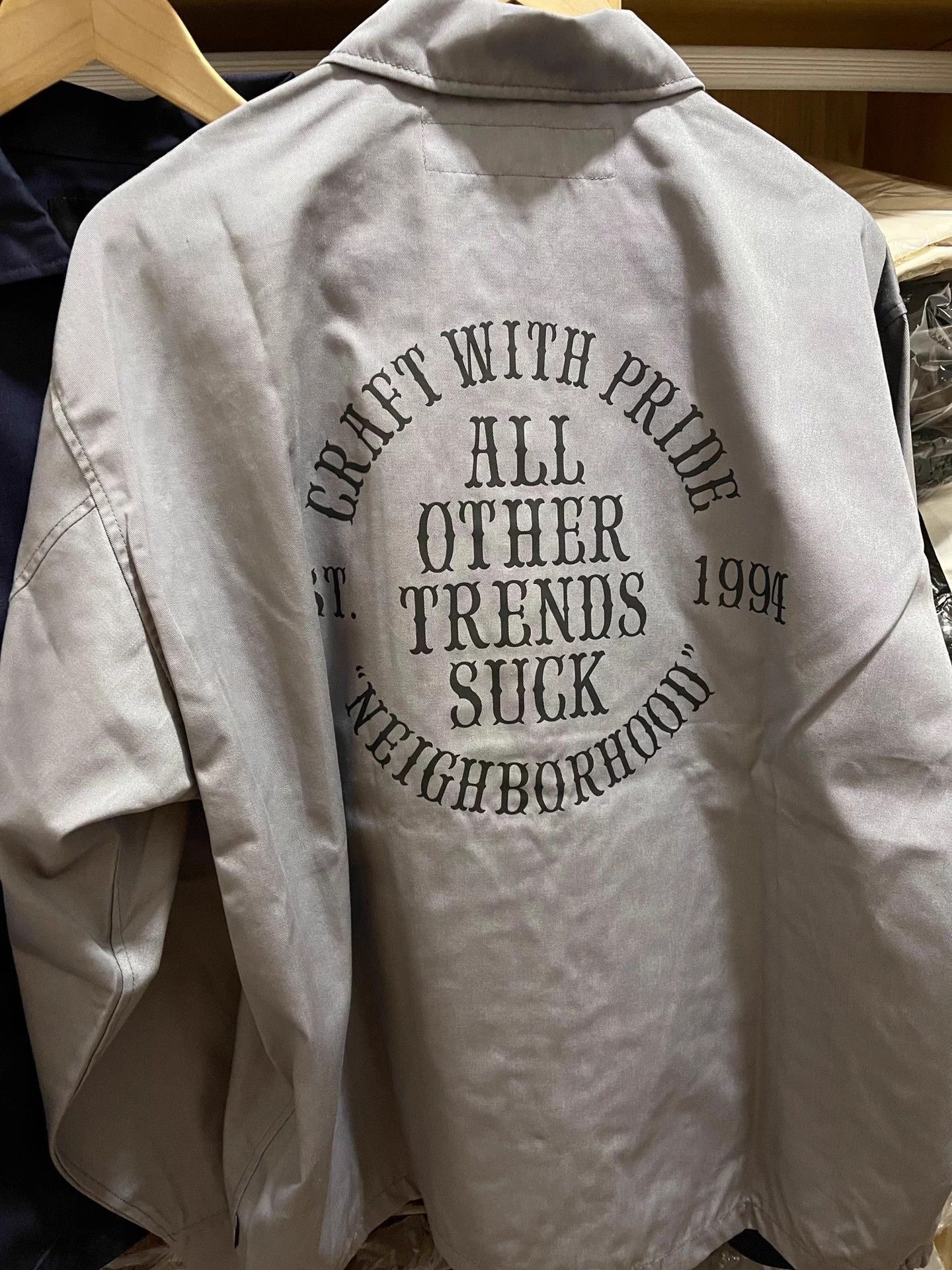 Neighborhood Utility Zip Jacket in Gray Size US L / EU 52-54 / 3 - 2 Thumbnail