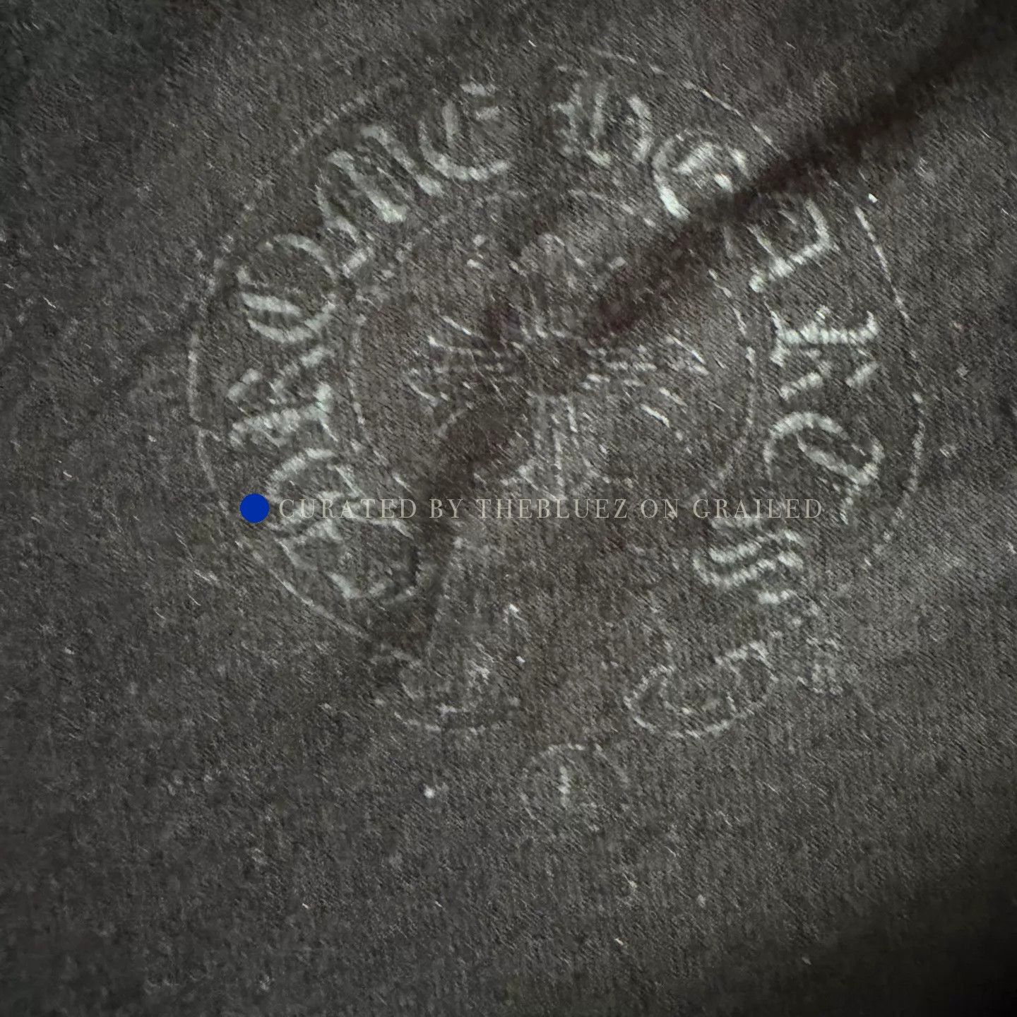 Chrome Hearts Black Scroll Trefoil Crew Neck T-Shirt Size US L / EU 52-54 / 3 - 3 Thumbnail