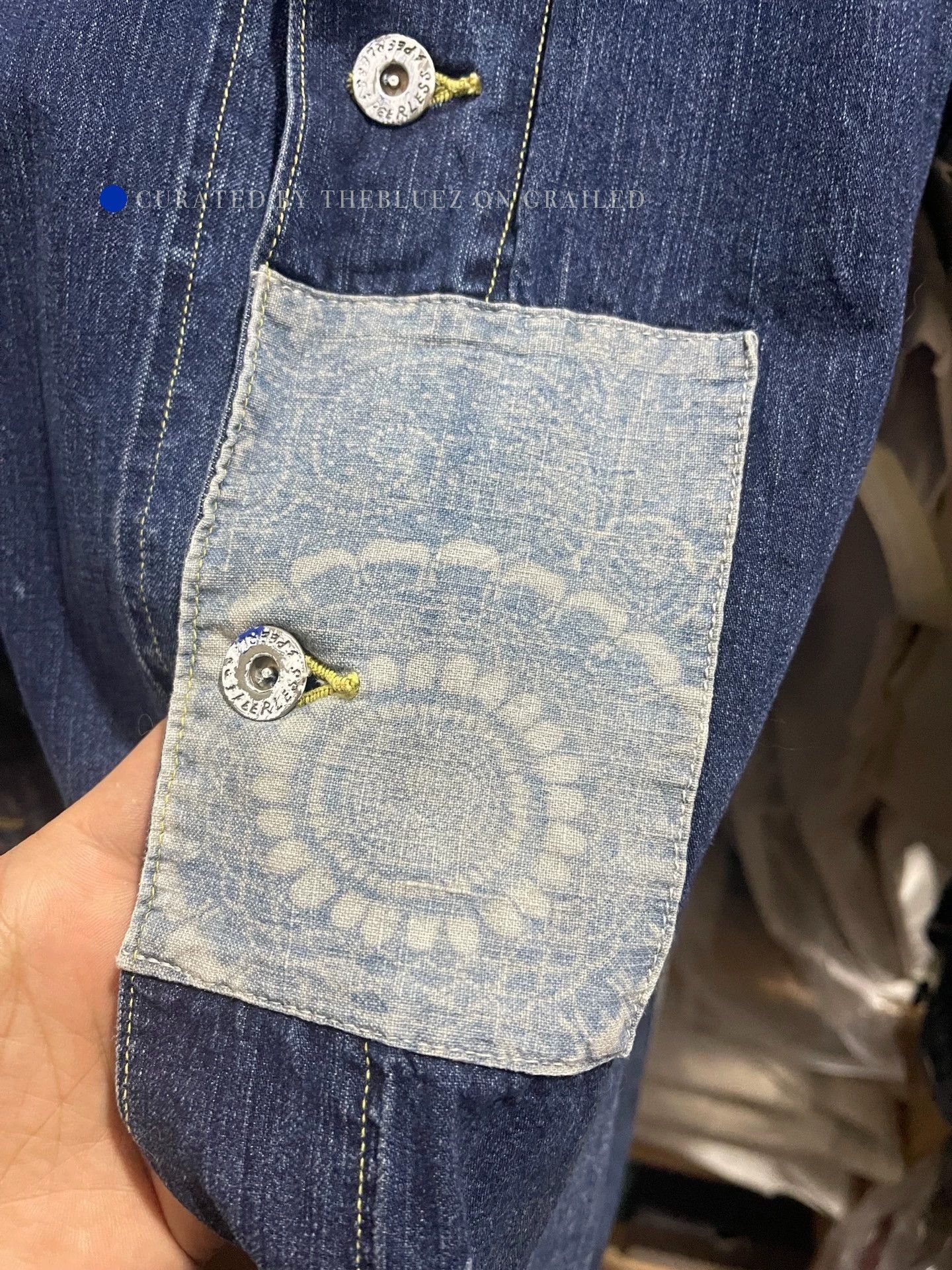 Visvim Vintage Patch Denim Coverall in Blue Size US S / EU 44-46 / 1 - 4 Thumbnail
