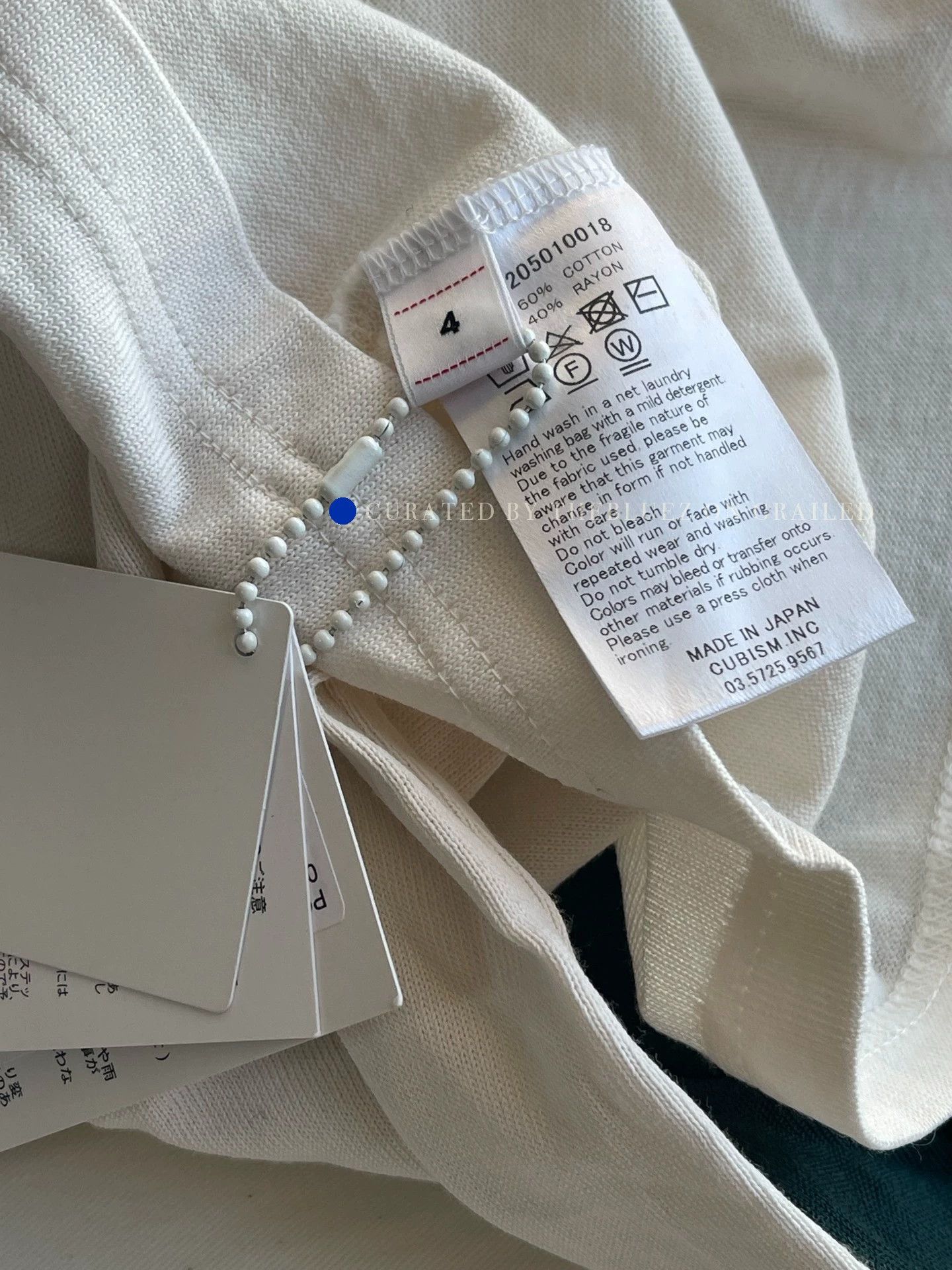 Visvim Color Blocked Long Sleeve Polo with Riri Zip Size US XL / EU 56 / 4 - 7 Thumbnail