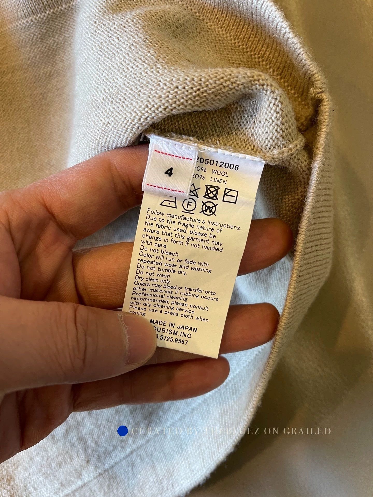 Visvim Multi-Color Long Sleeve Polo with Embroidery Size US XL / EU 56 / 4 - 9 Thumbnail