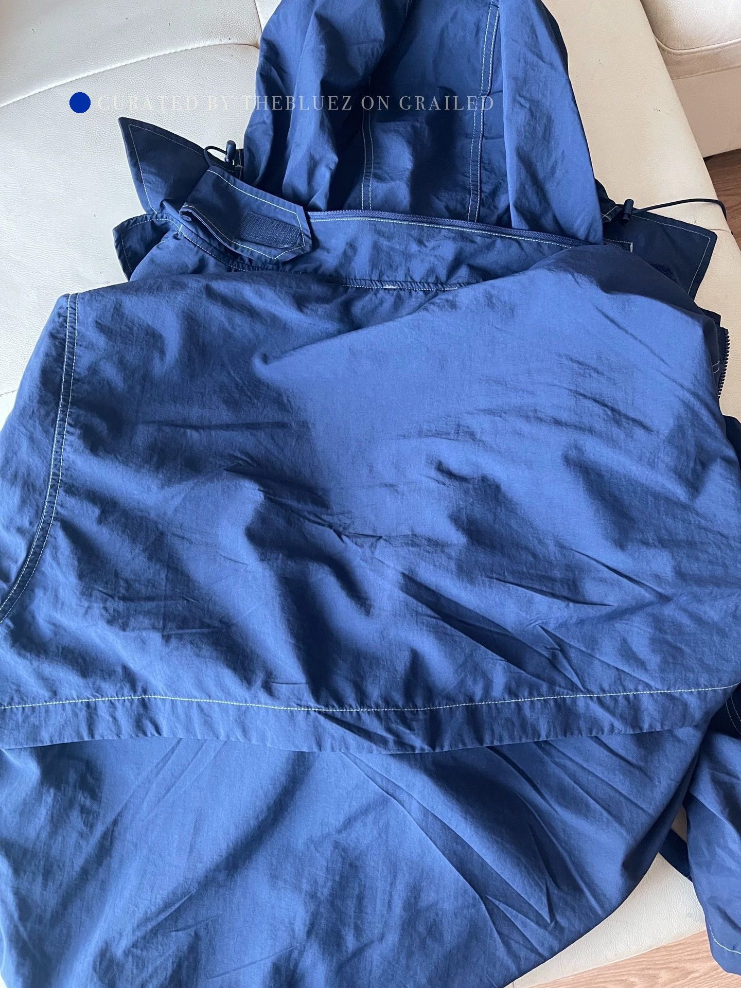 DAIWA PIER39 Tech Navy Deck Jacket with Hidden Hood Size US M / EU 48-50 / 2 - 8 Thumbnail