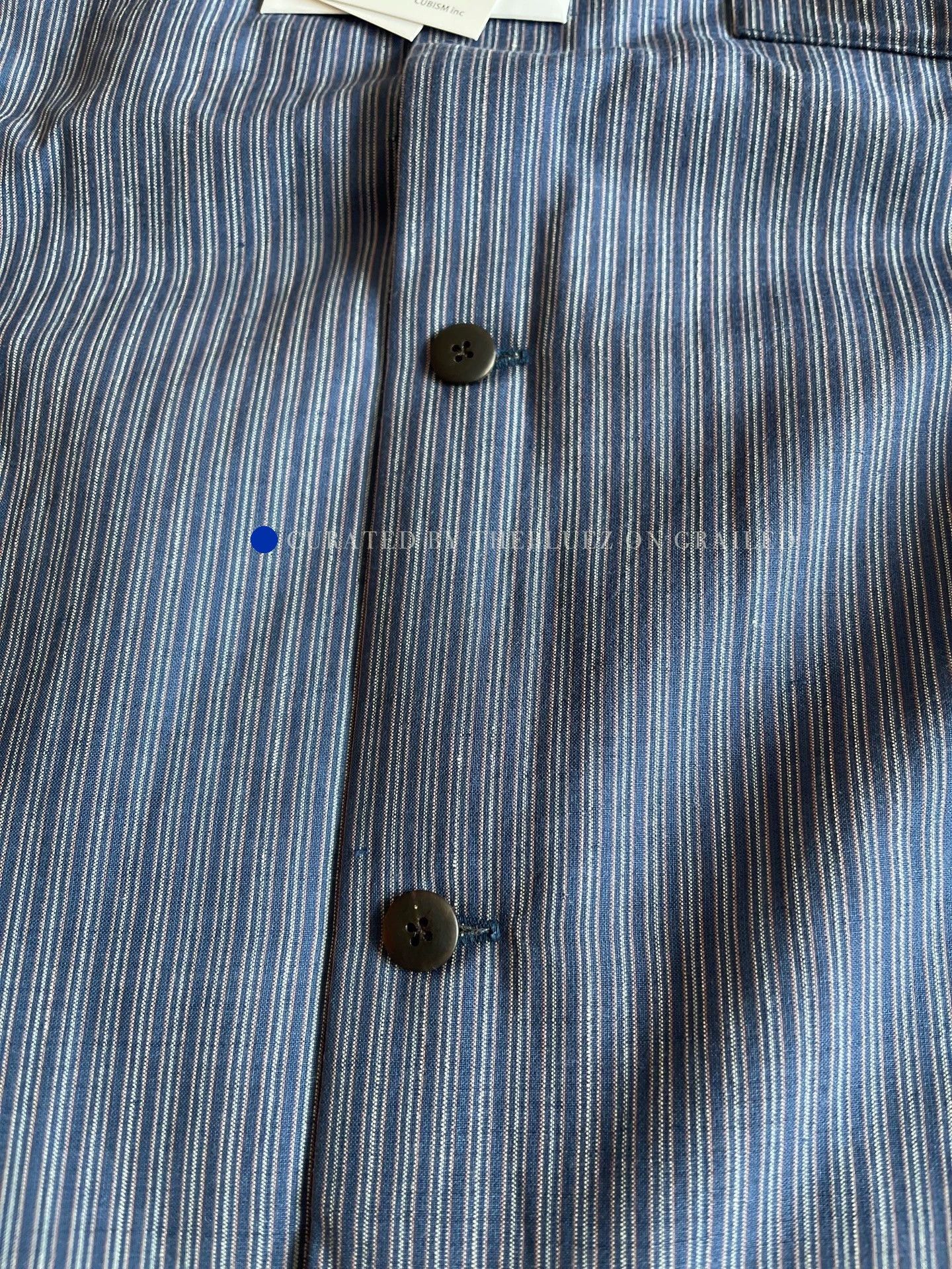 Visvim Lightweight Down Shirt in Blue Size US L / EU 52-54 / 3 - 7 Thumbnail