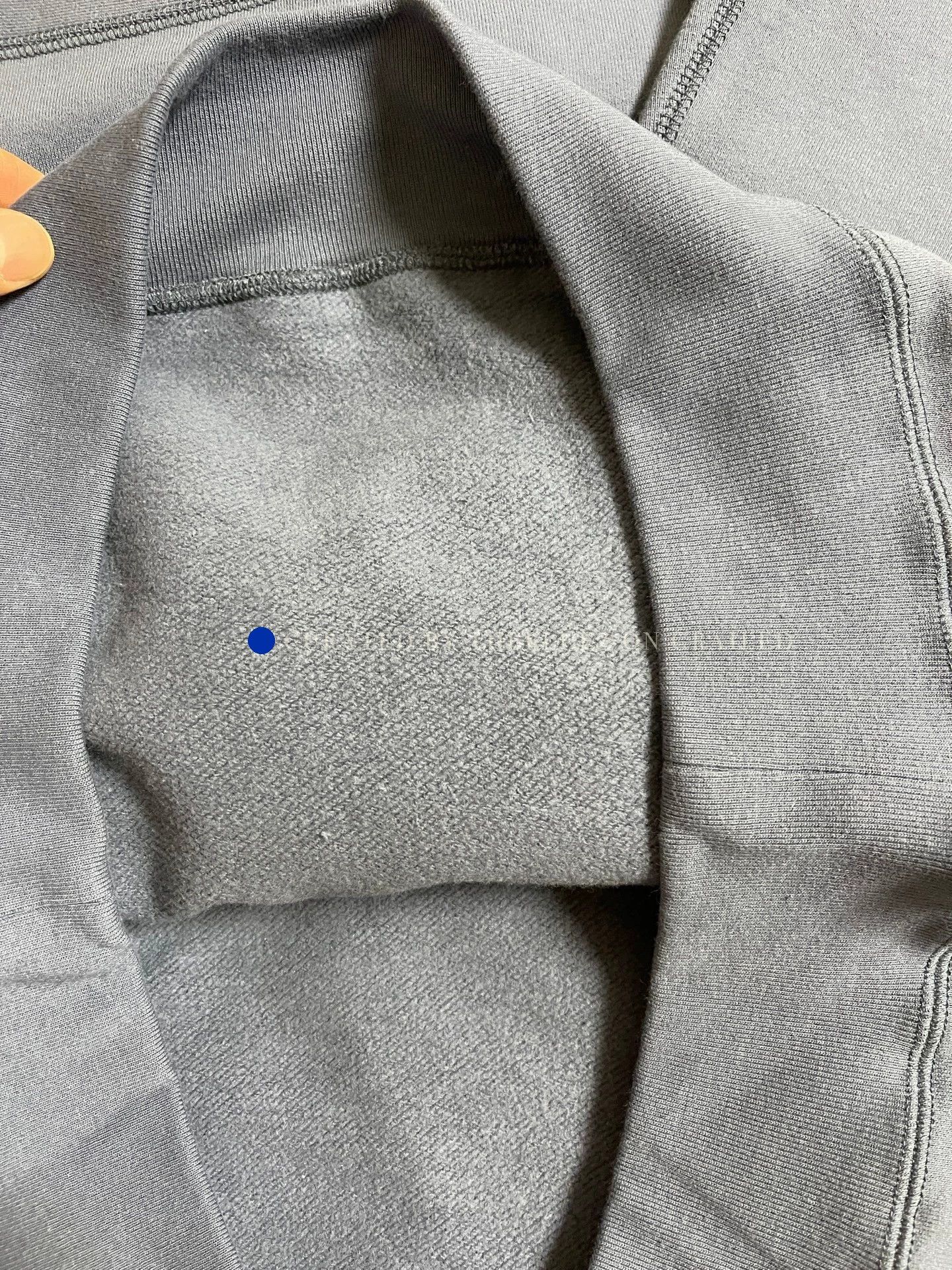 N.Hoolywood 3D Cuff-Glove Military Sweatshirt in Haze Blue Size US S / EU 44-46 / 1 - 5 Thumbnail