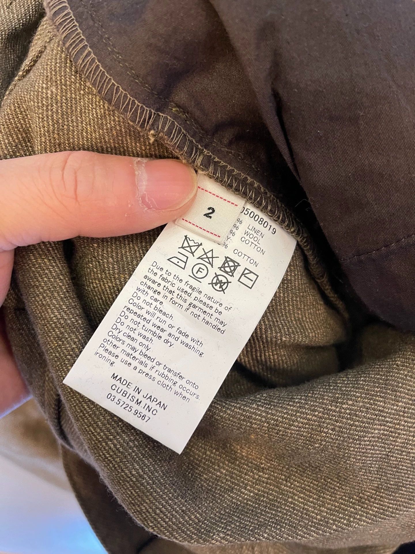 Visvim Wool Blend Hand-Pleated Tapered Pants Size US 32 / EU 48 - 6 Thumbnail