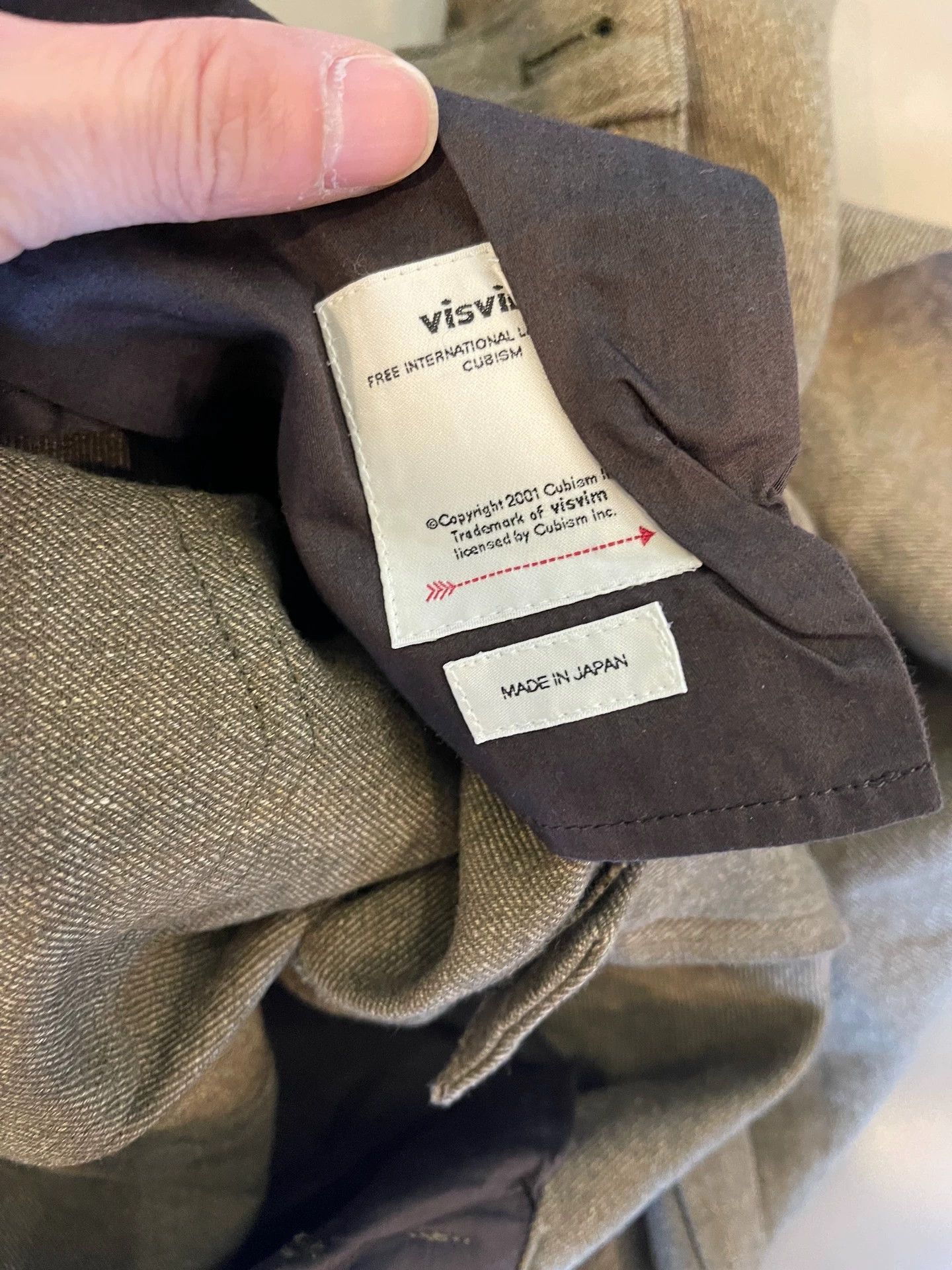 Visvim Wool Blend Hand-Pleated Tapered Pants Size US 32 / EU 48 - 7 Thumbnail