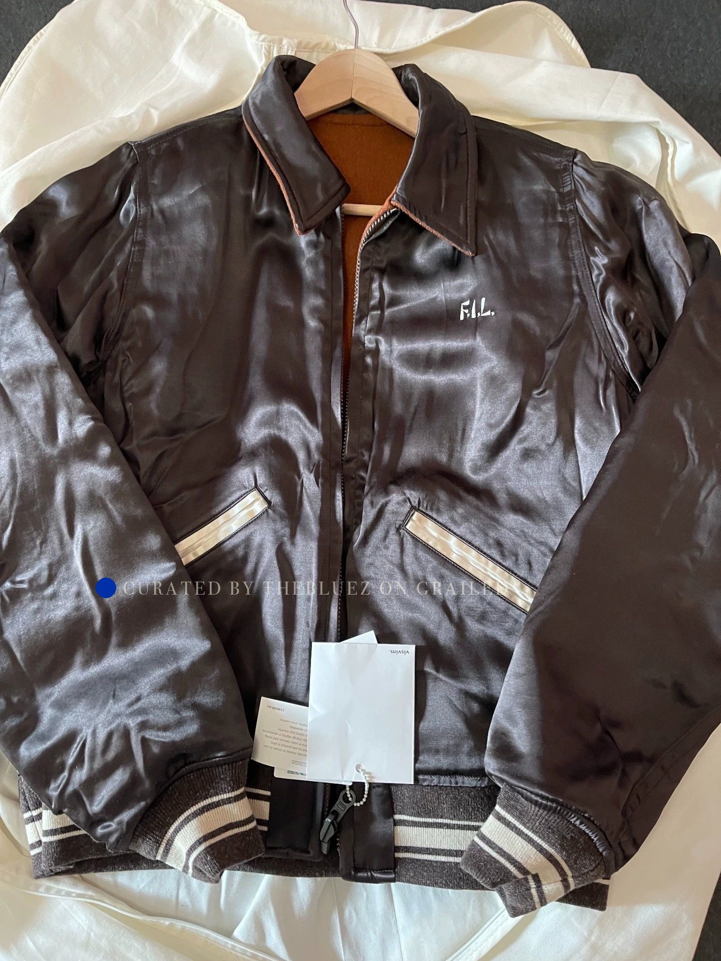 Visvim Reversible Embroidered Satin Bomber Jacket Size US L / EU 52-54 / 3 - 2 Thumbnail