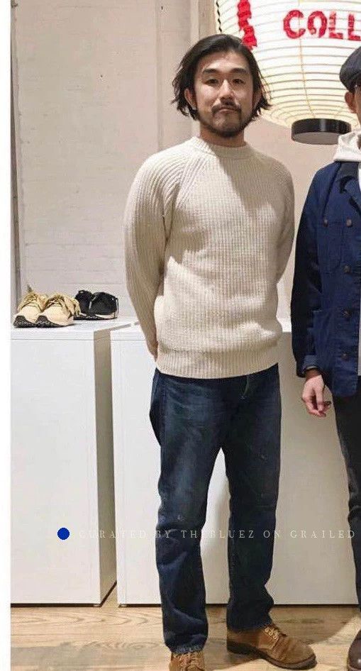 Visvim Vintage-Inspired Sailor Crewneck Sweater Size US L / EU 52-54 / 3 - 2 Thumbnail
