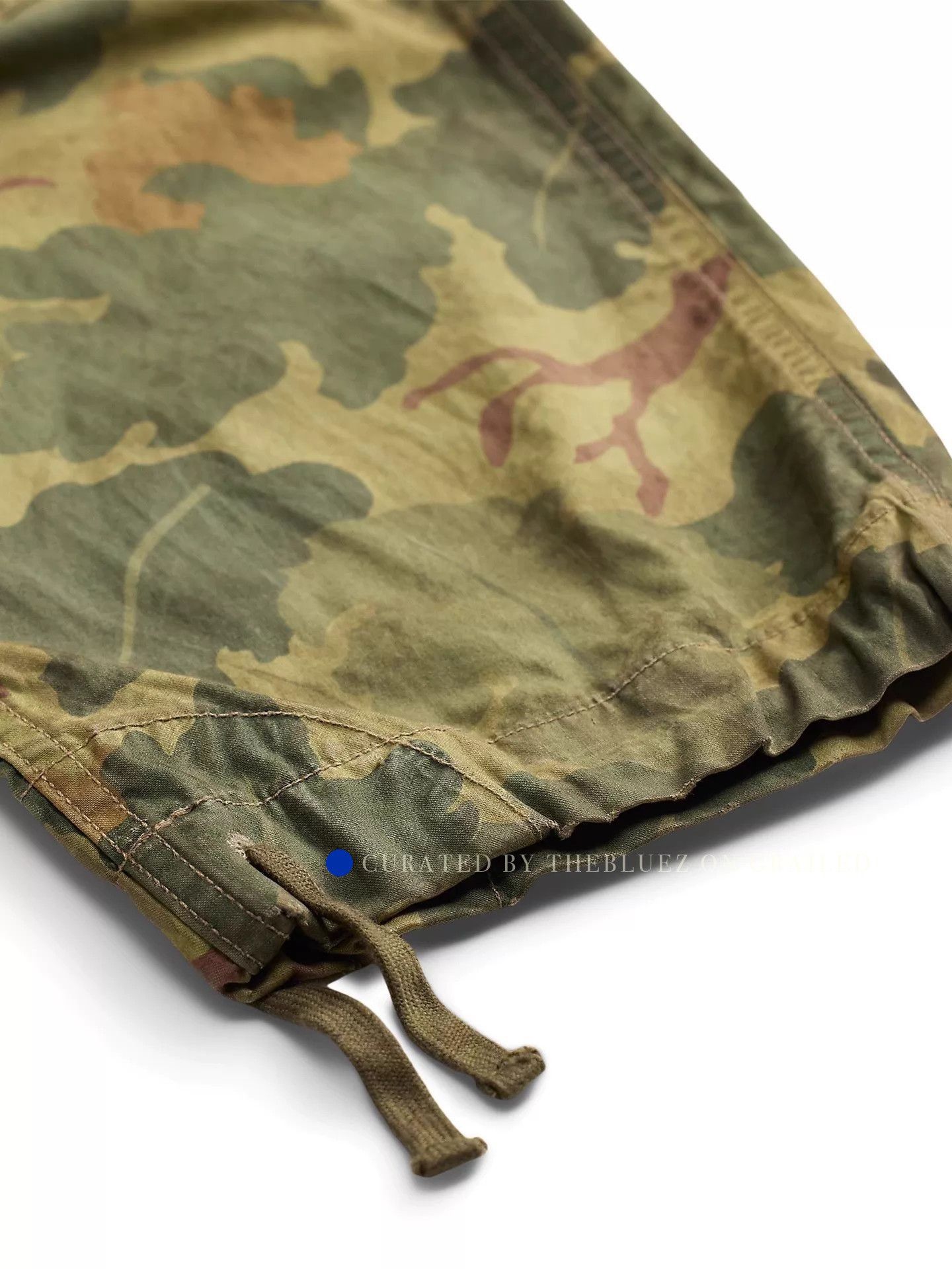 RRL Ralph Lauren Spring Ranger Camo Cargo Pants Size US 30 / EU 46 - 4 Thumbnail