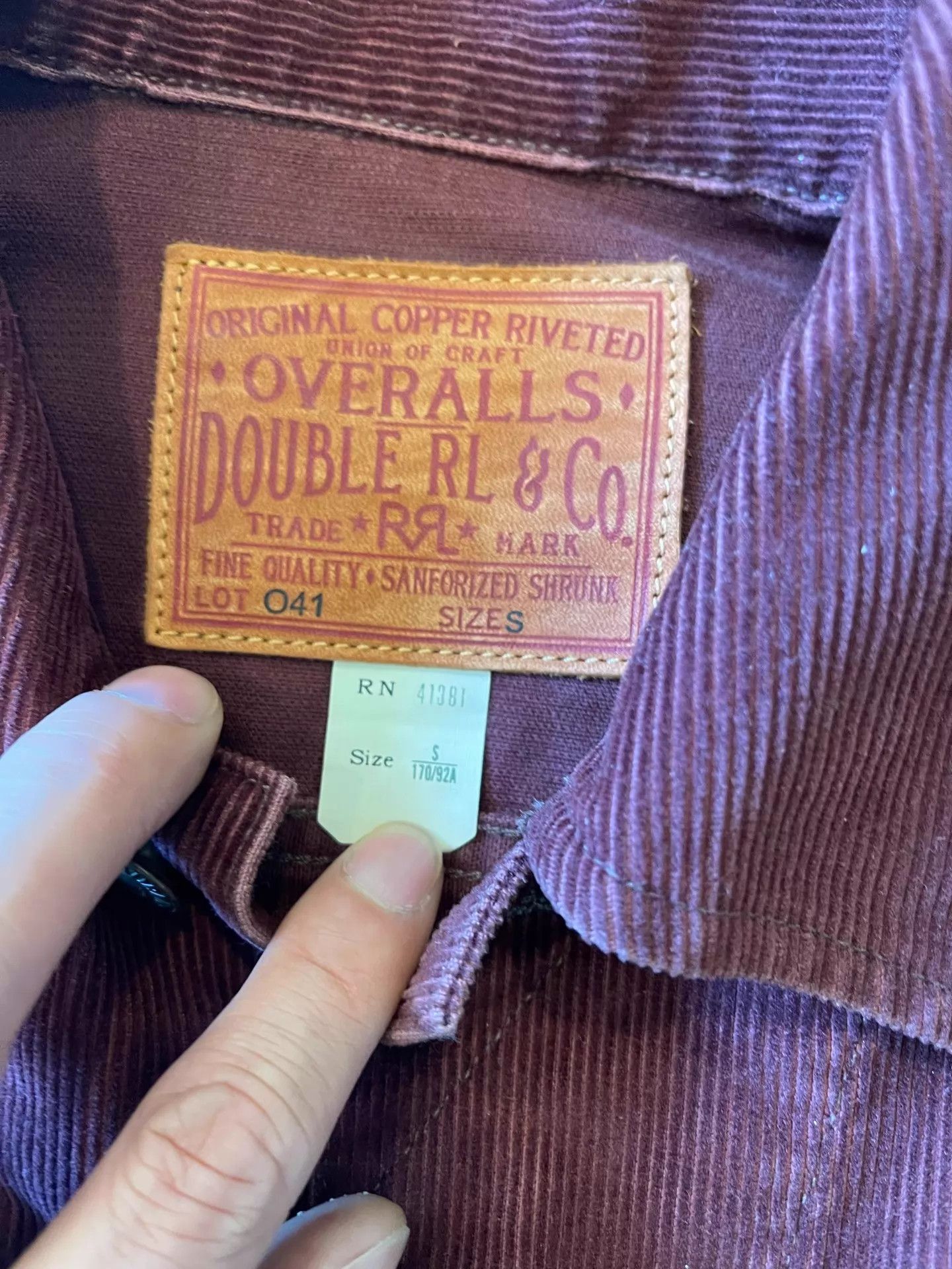 RRL Ralph Lauren Red Japan Exclusive Short Jacket Size US S / EU 44-46 / 1 - 4 Thumbnail