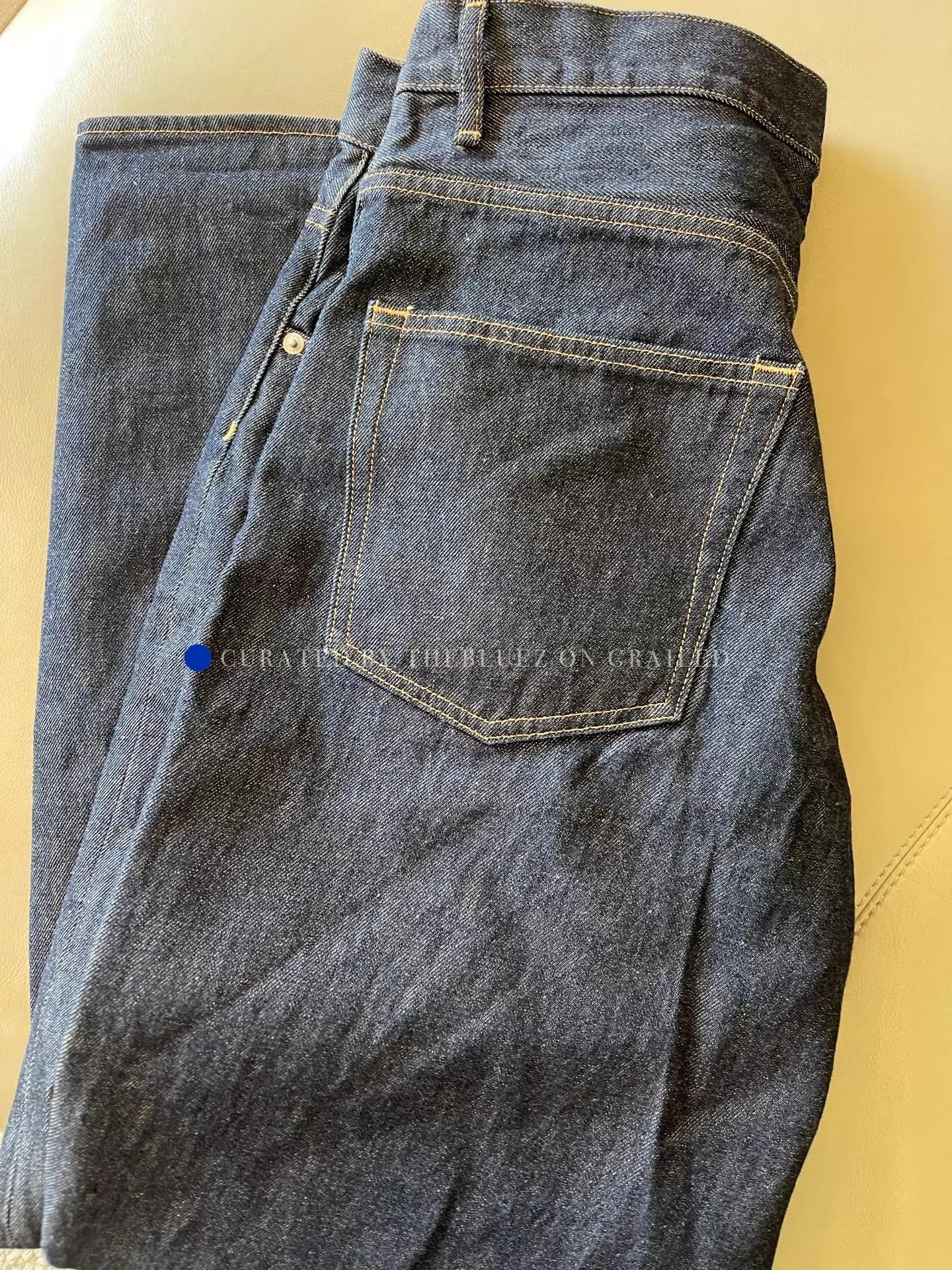 Auralee Hard Twist Rope Dyed Washed Jeans Size US 32 / EU 48 - 8 Thumbnail
