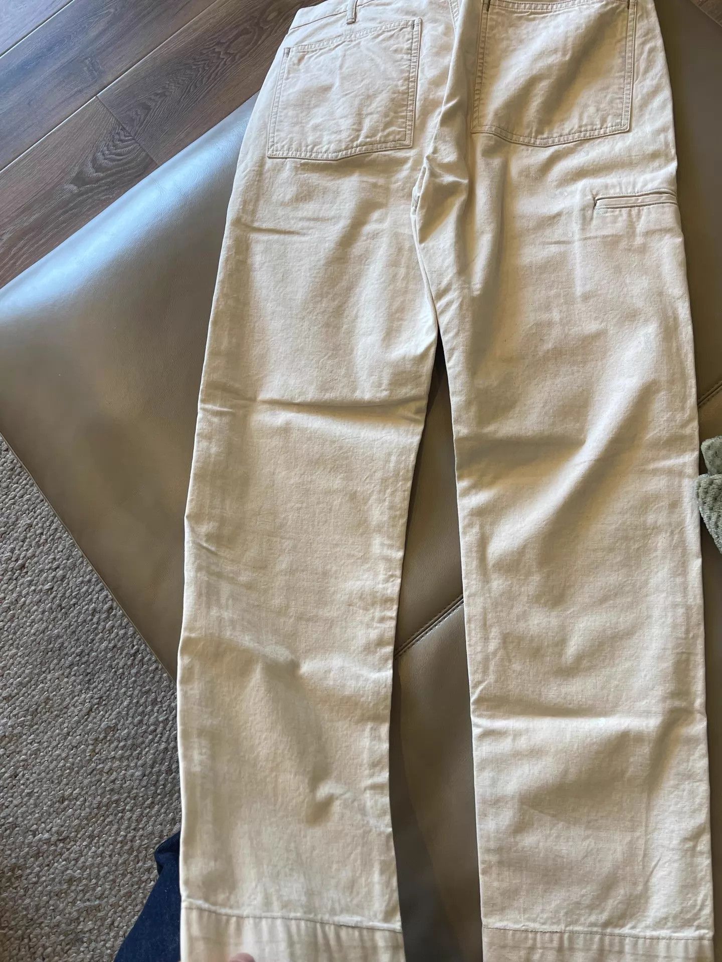 RRL Ralph Lauren Off-White Splatter Casual Pants Size US 30 / EU 46 - 3 Thumbnail
