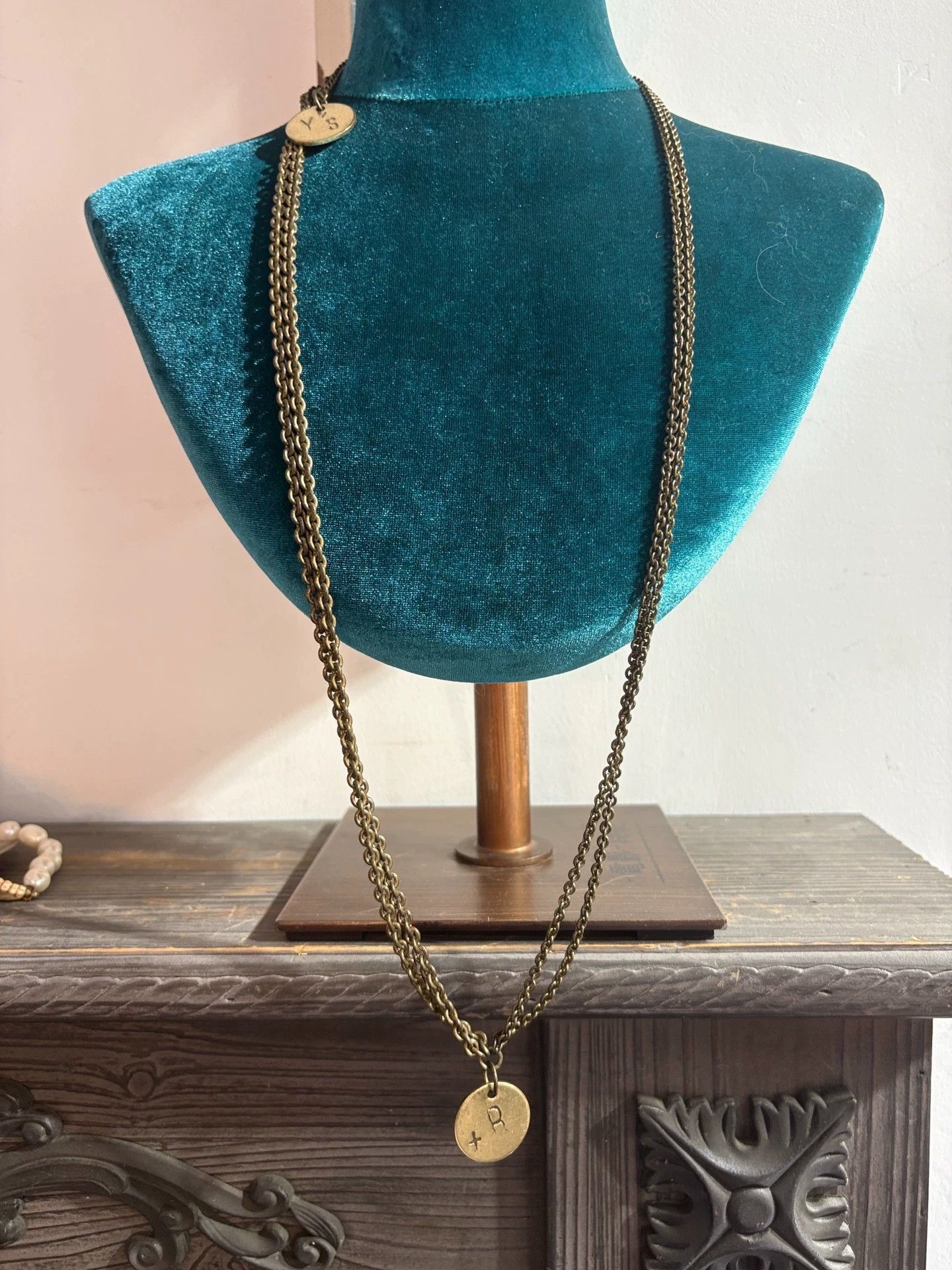 Yohji Yamamoto Vintage Necklace & Bracelet Set from the 00s Size ONE SIZE - 3 Thumbnail