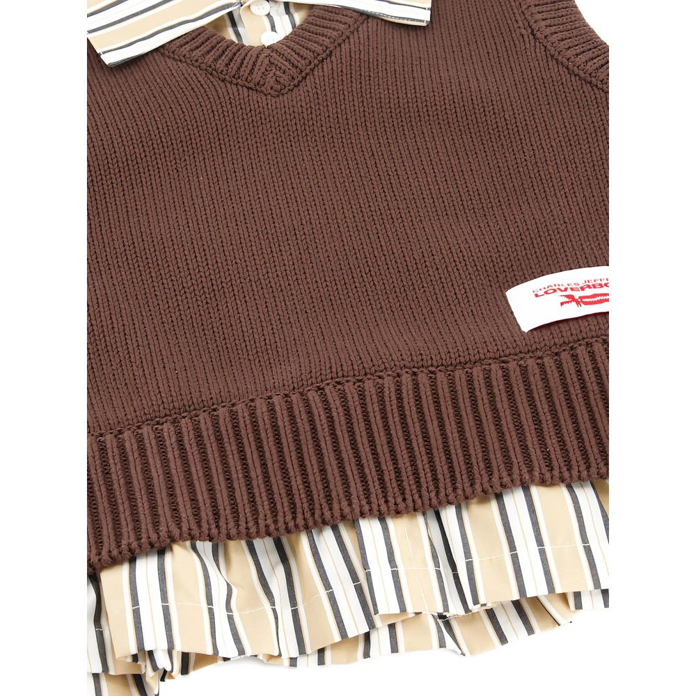 Charles Jeffrey LOVERBOY Charles Jeffrey Loverboy BROWN Tops - Shirts Size L / US 10 / IT 46 - 3 Thumbnail