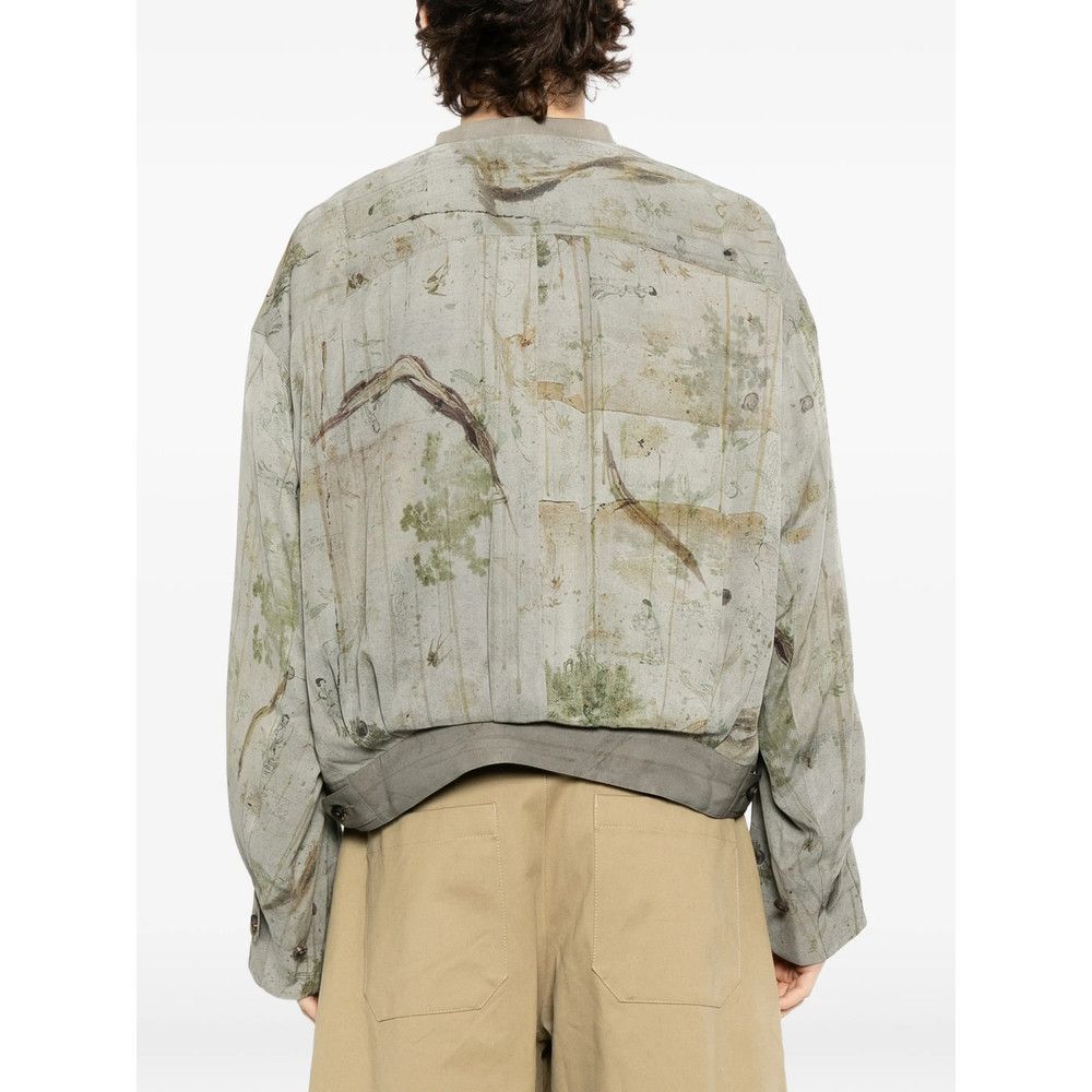 Ziggy Chen Ziggy Chen GREY Jackets - Bomber Jackets Size US L / EU 52-54 / 3 - 2 Thumbnail