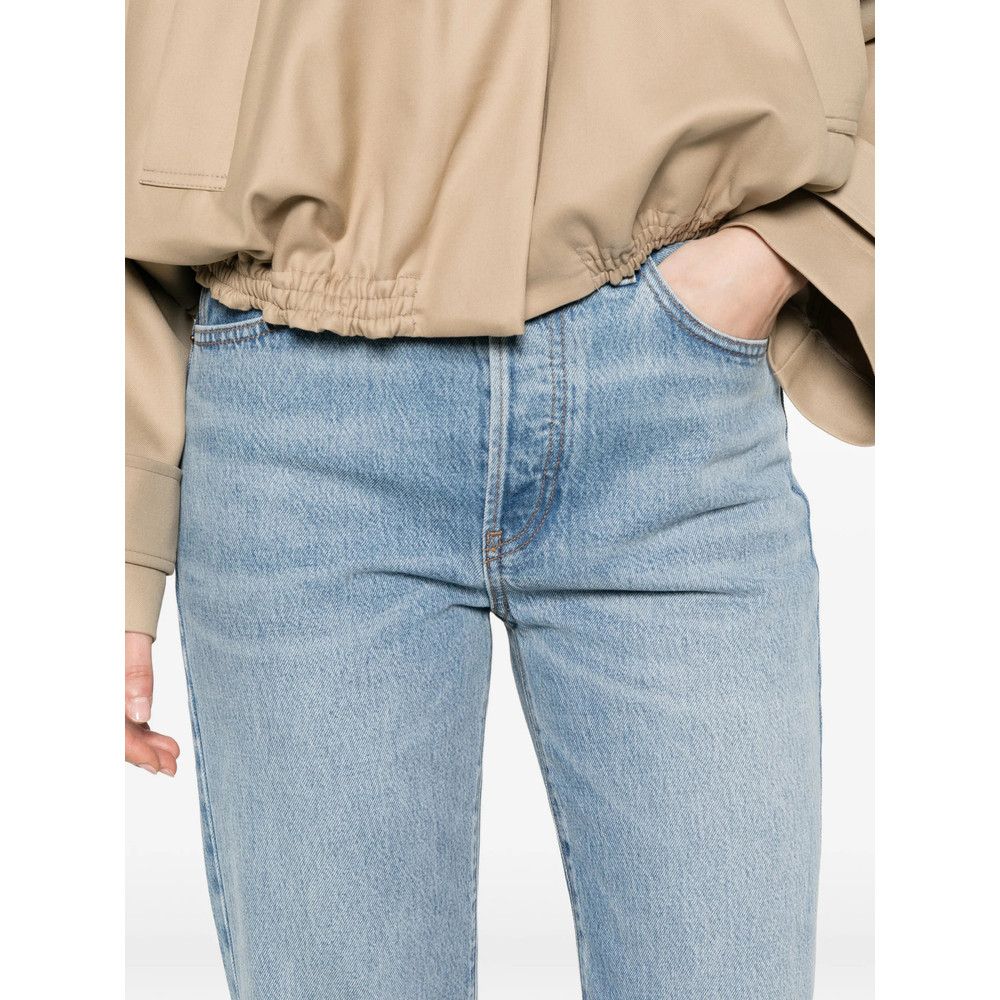 Frame Frame BLUE Denim - Straight-Leg Jeans Size 27" / US 4 / IT 40 - 2 Thumbnail