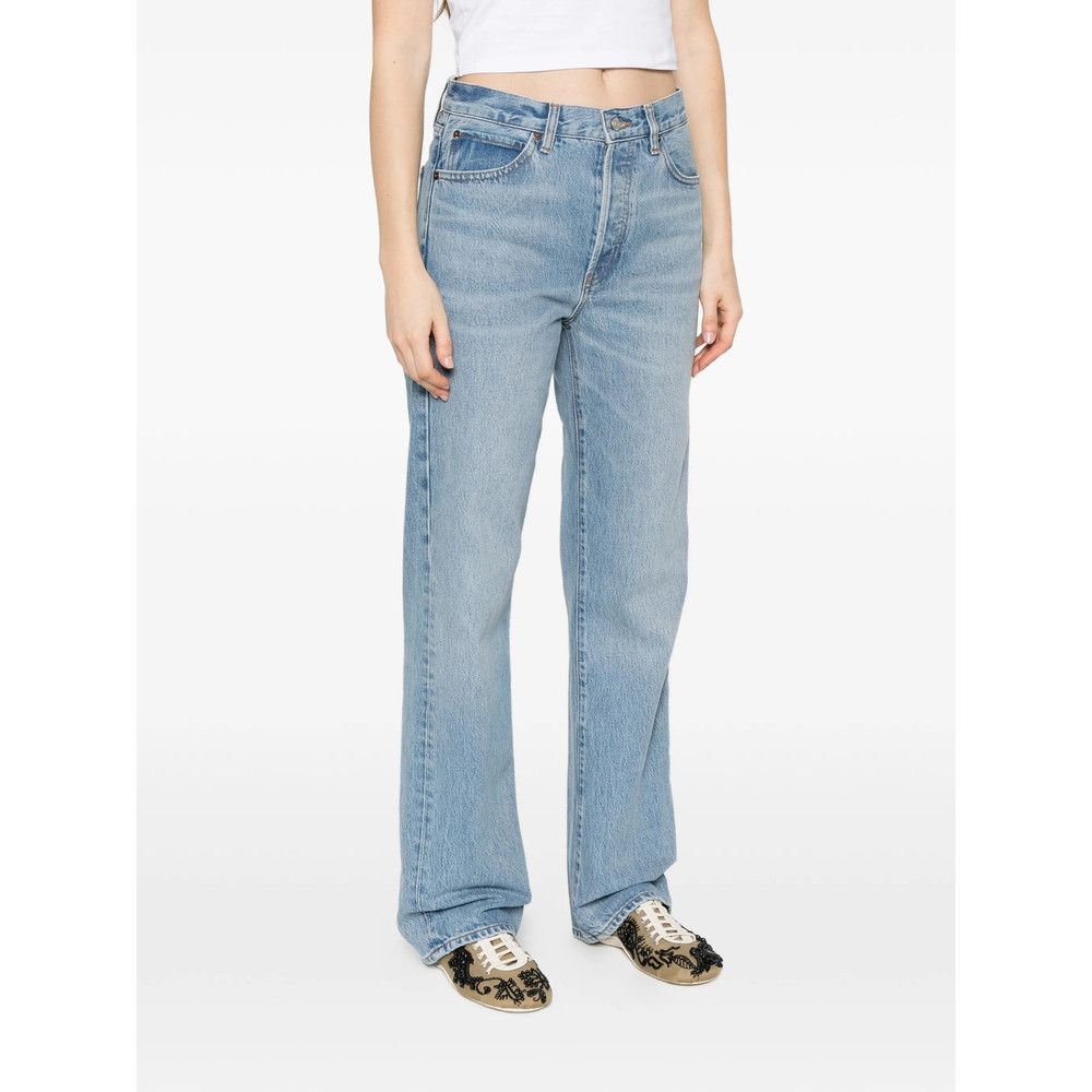 Frame Frame BLUE Denim - Straight-Leg Jeans Size 28" / US 6 / IT 42 - 5 Thumbnail
