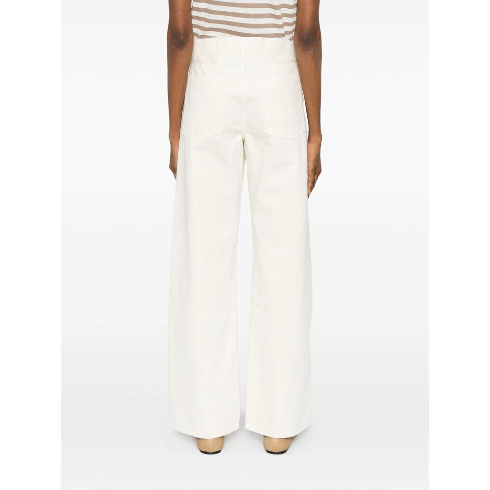 Frame Frame WHITE Denim - Wide-Leg Jeans Size 27" / US 4 / IT 40 - 2 Thumbnail